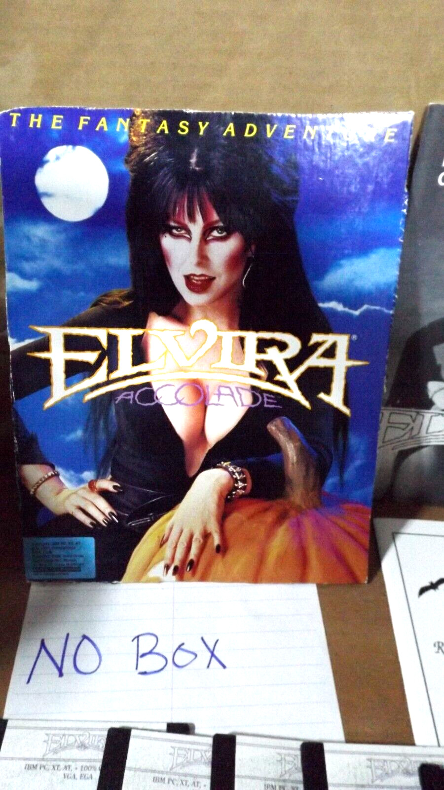 Retro Vintage PC Computer Games - Elvira Accolade (Elvira, Mistress of the Dark)