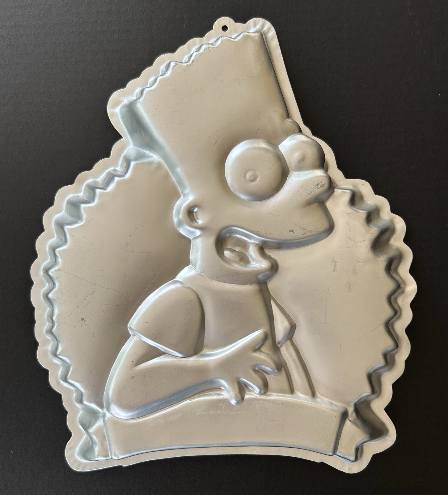 Wilton Aluminum Cake Pan The Simpson's Bart Simpson Vintage 1990