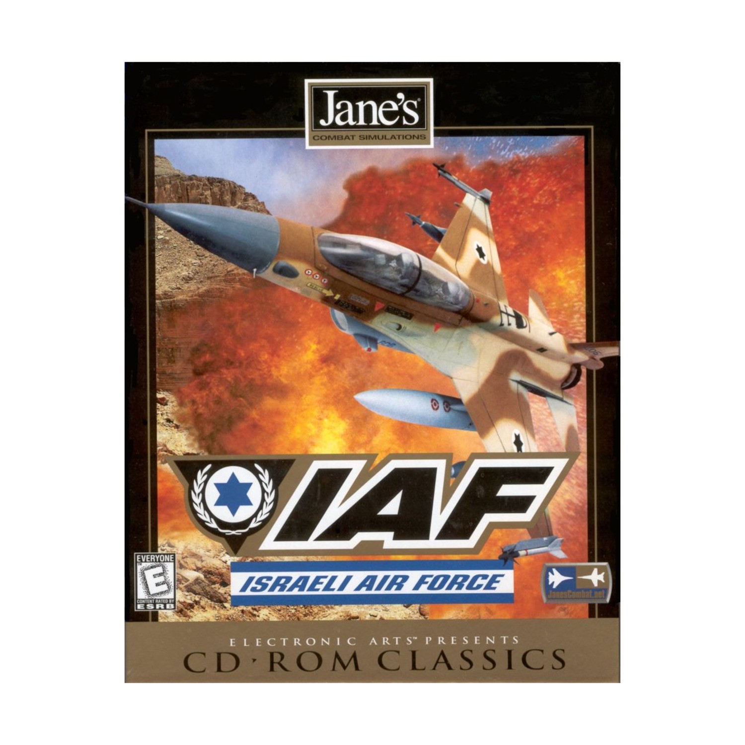 EA Computer Game Jane's Combat Simulations - Israeli Air Force VG+/NM
