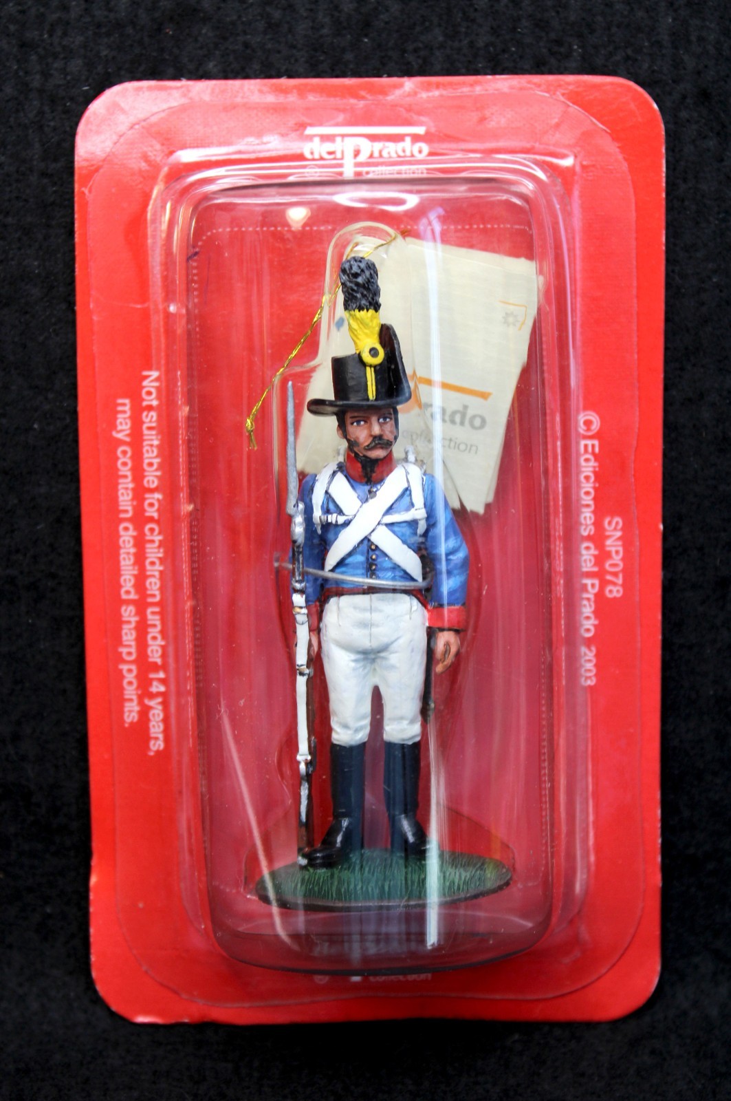 Vtg Del Prado Napoleon at War Series, Austrian Sapper, 1809 Pewter Figure IOP