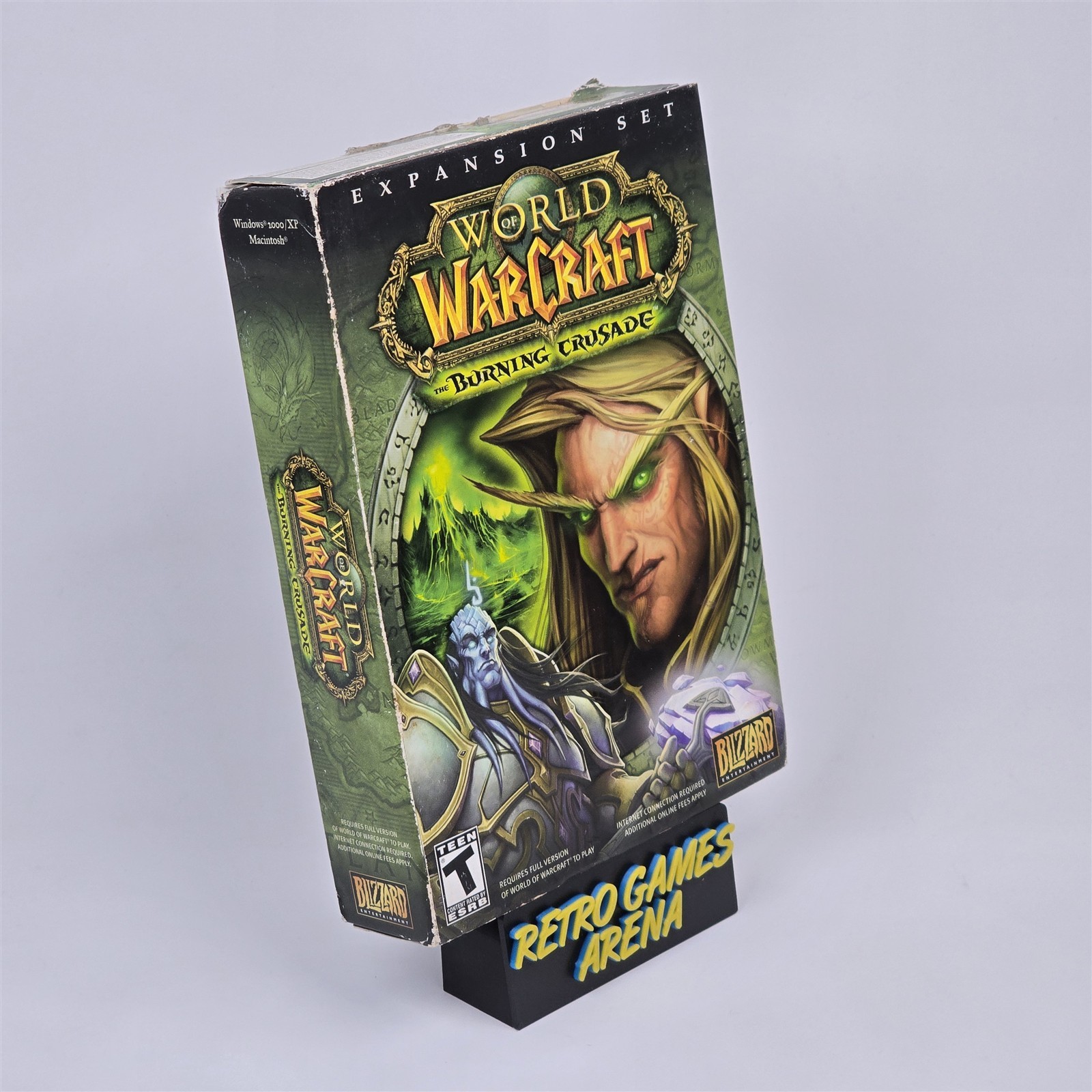 World of WarCraft: The Burning Crusade (PC CD-ROM) Small Box CIB COMPLETE