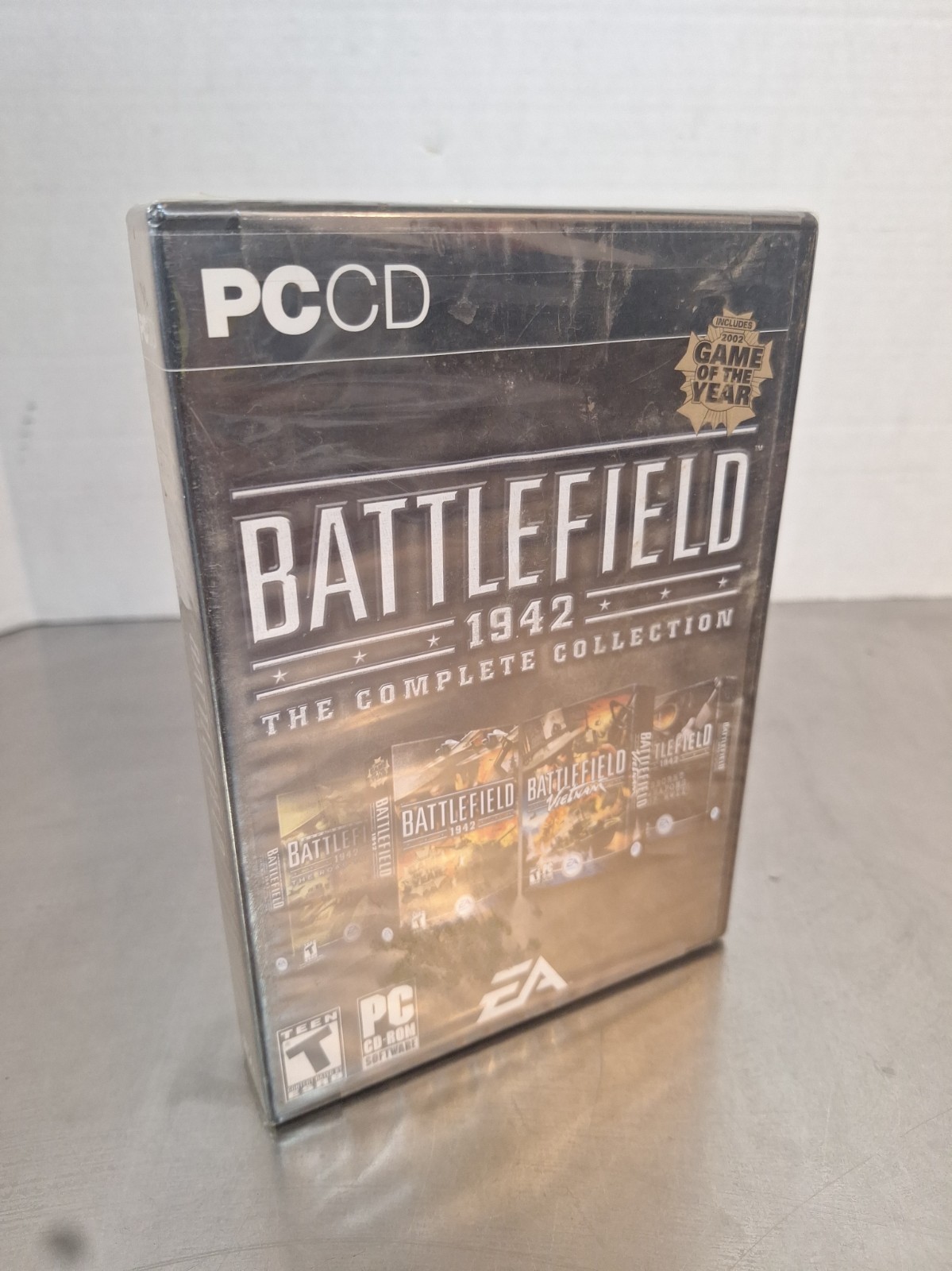 NOS Un Opened BATTLEFIELD 1942 The Complete Collection 2002 2005 PC Game