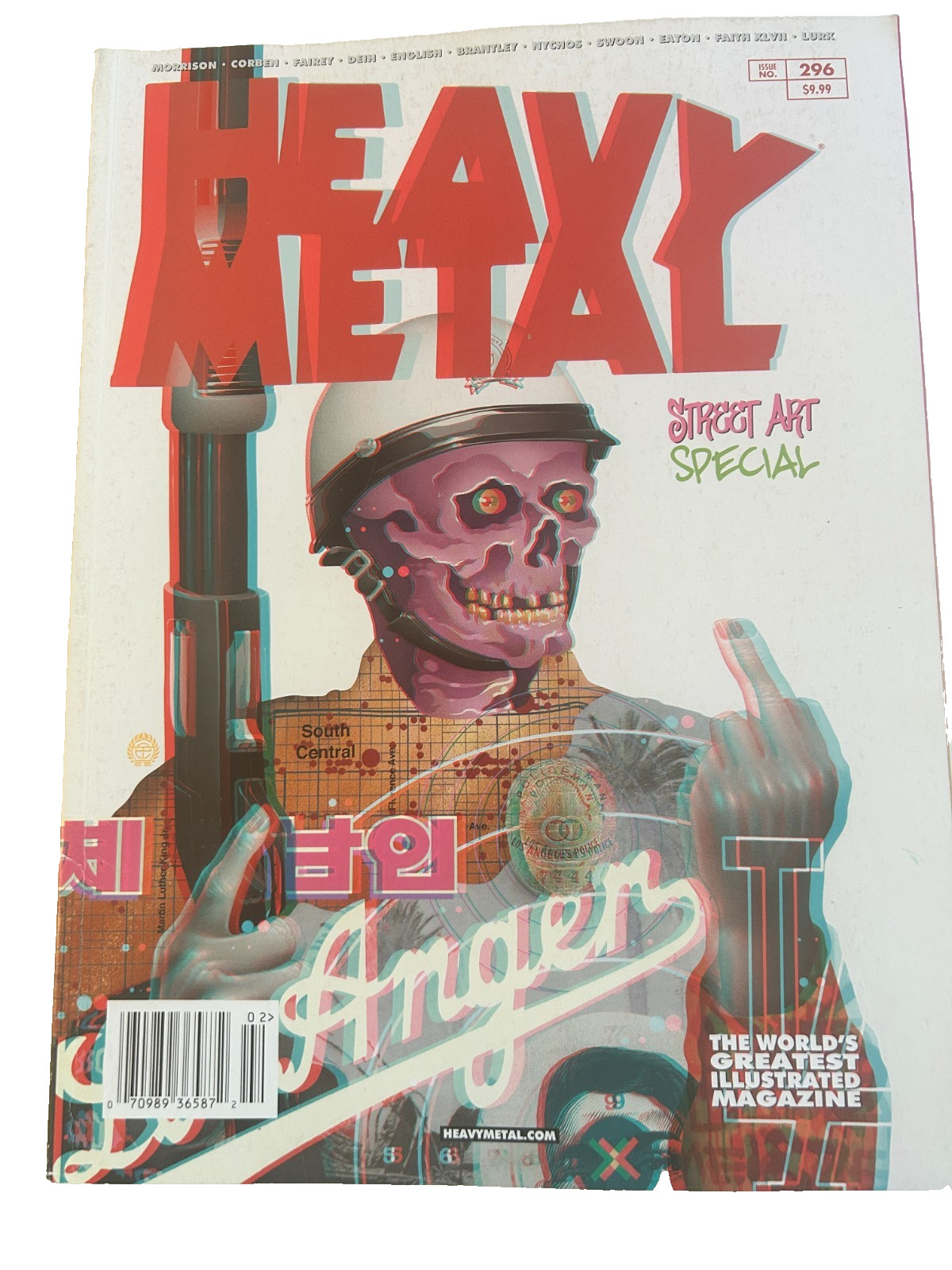 HEAVY METAL Magazine 296 -  The Awesome Street Art Special