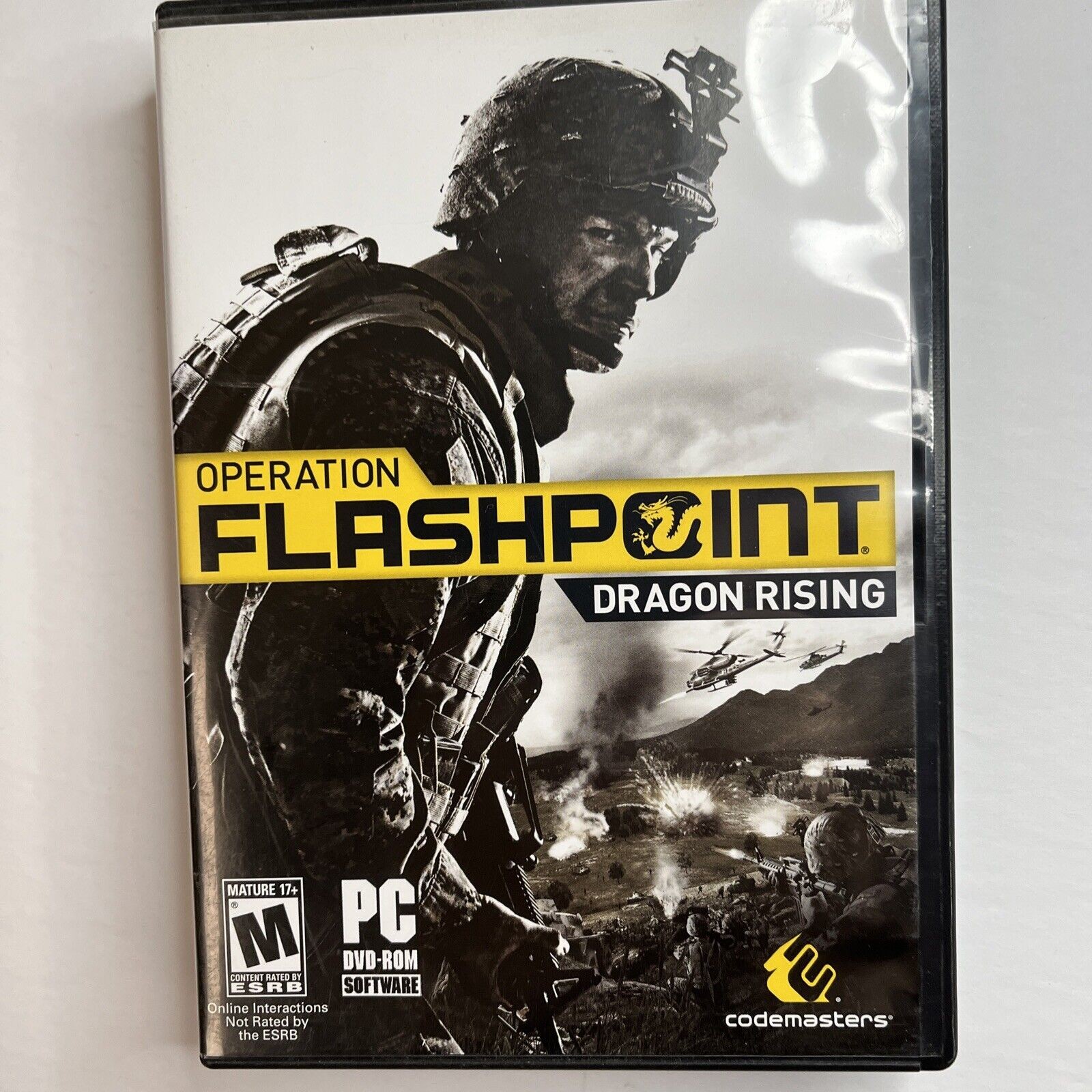 Operation Flashpoint Dragon Rising Codemasters PC DVD-ROM Game 2009