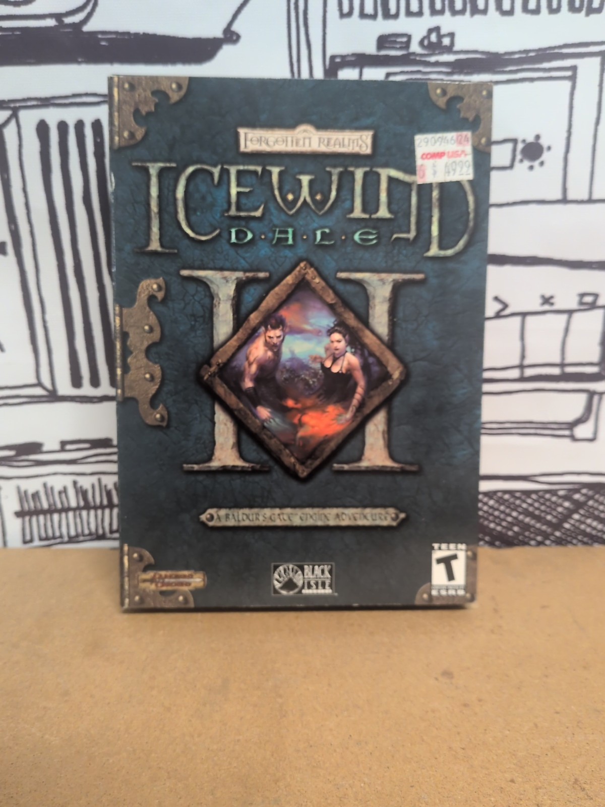 Icewind Dale 2 Forgotten Realms D&D  2002 Baldur's Gate Video Games PC CD-ROM