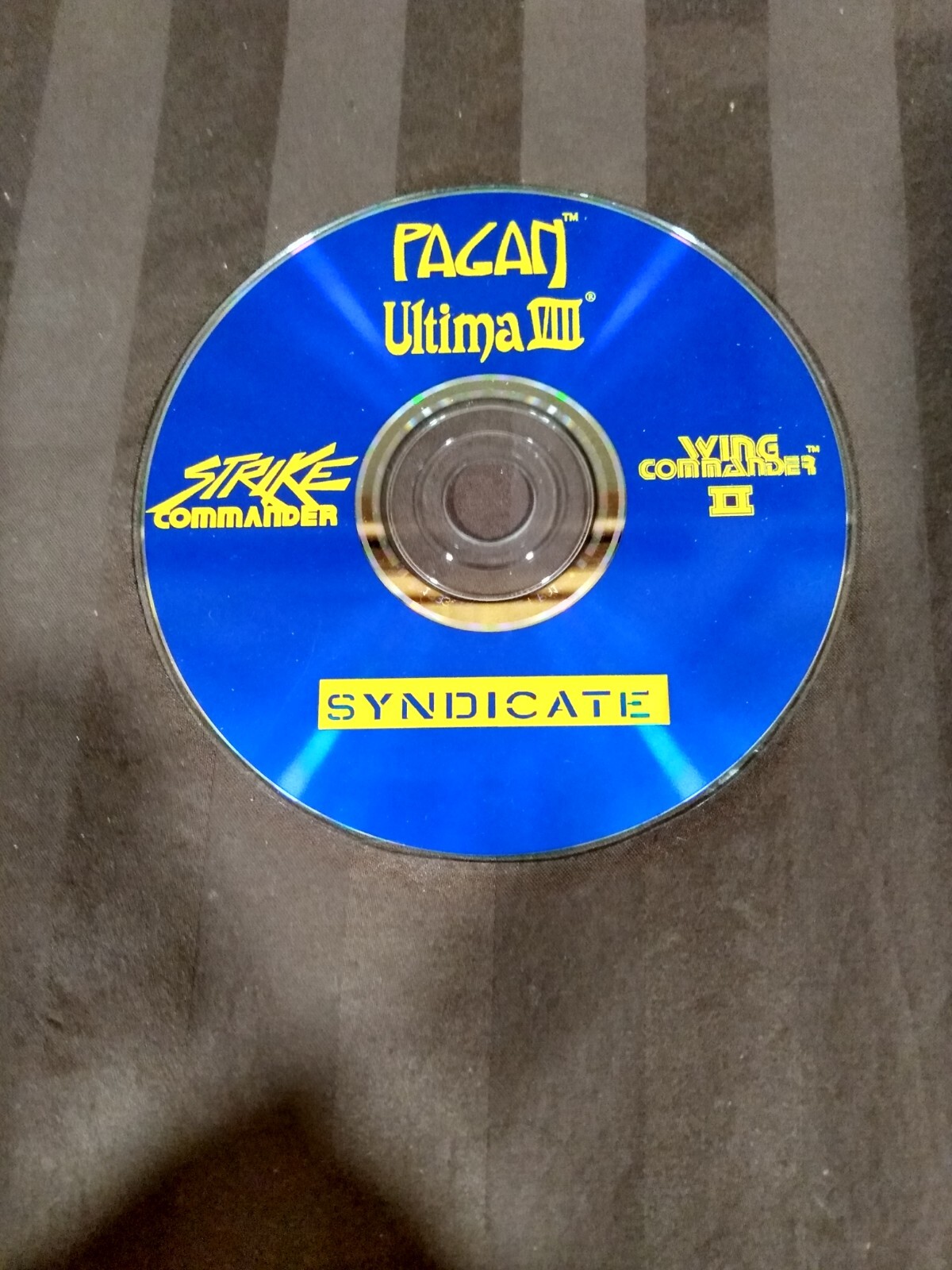Strike Commander Syndicate Plus Ultima 8 Wing Commander 2  DISC ONLY