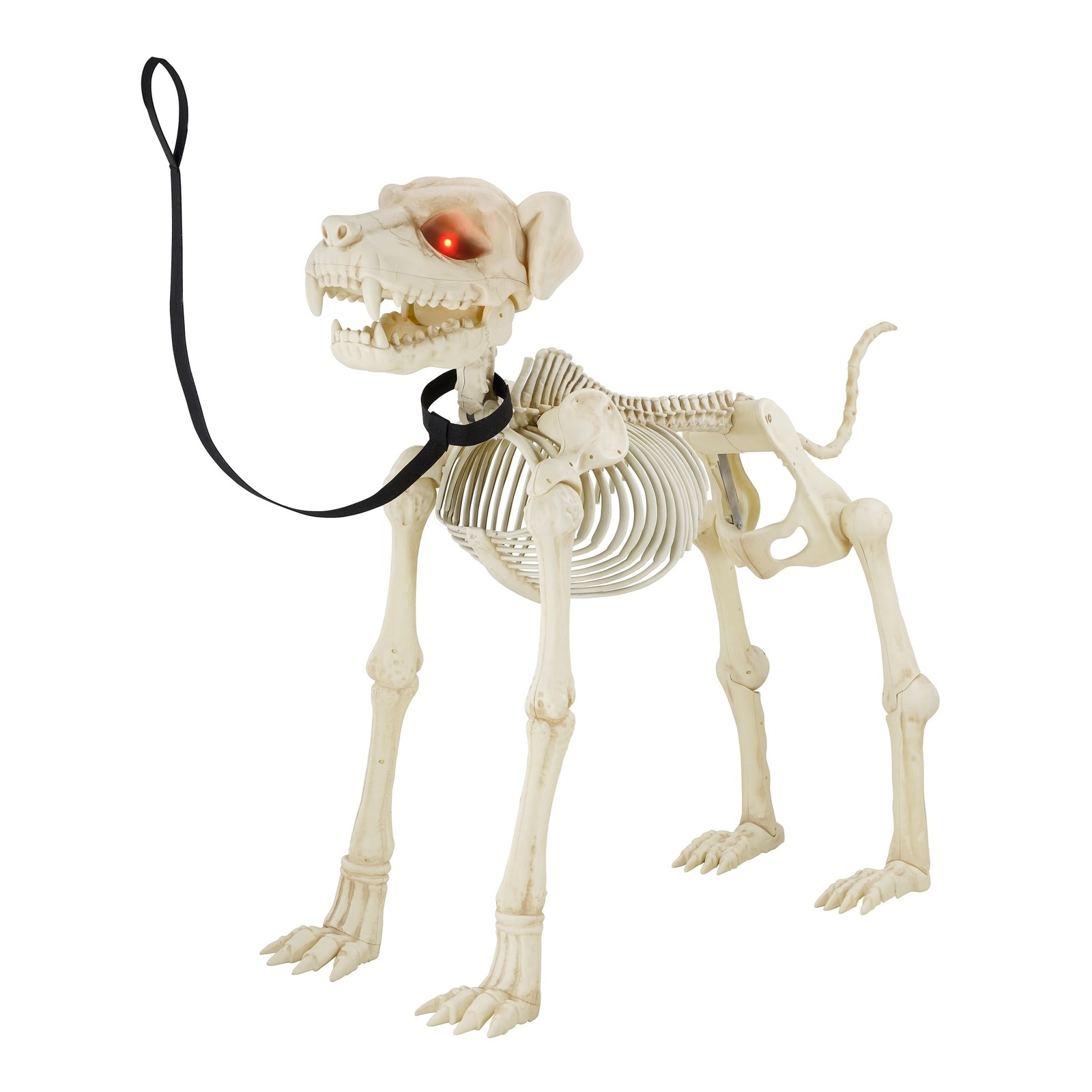 New Animated Skeleton Dog Halloween Decoration 60 in Outdoor Yard Porch Spooky