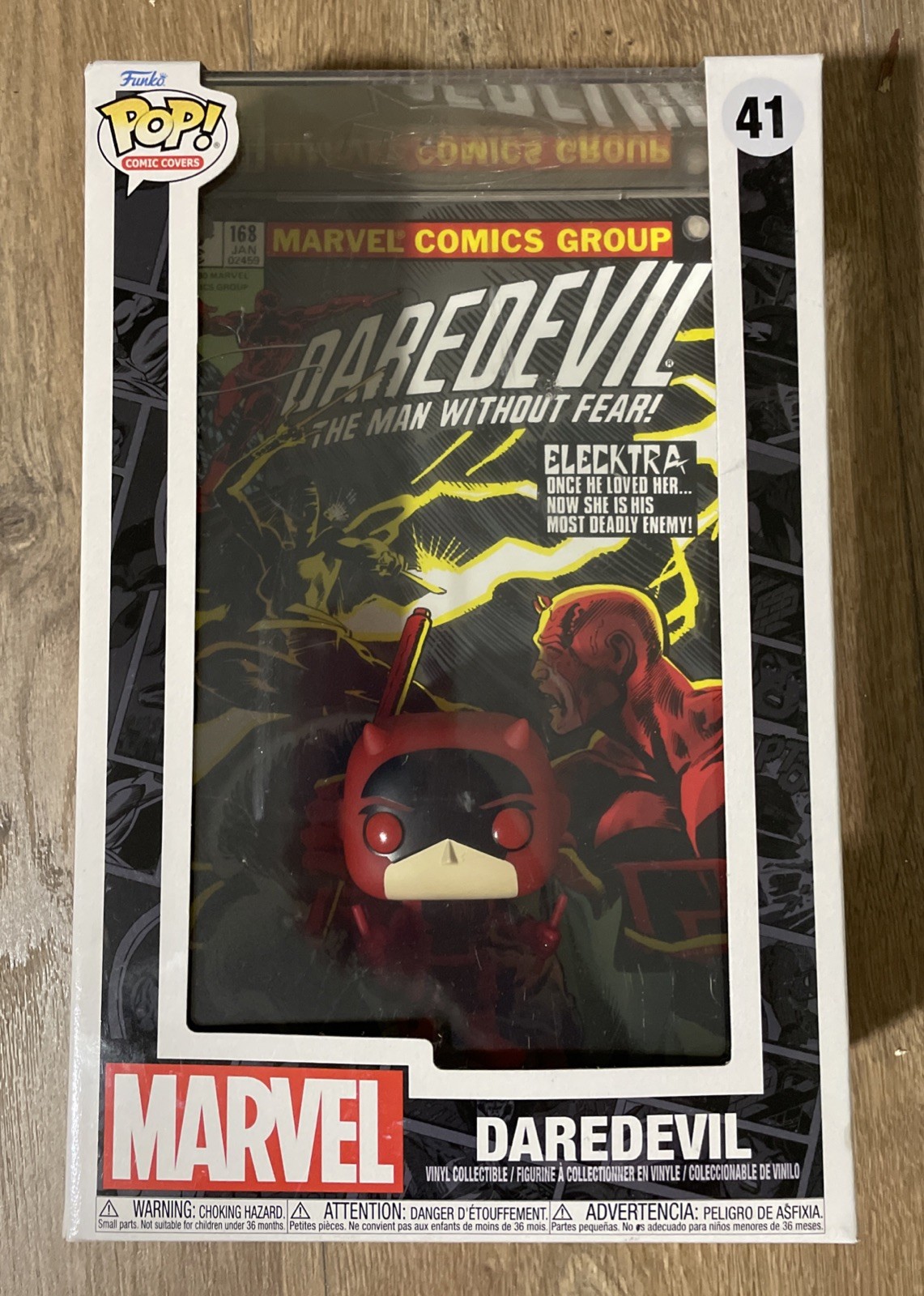 Funko Pop Comic Covers Marvel Daredevil #41 Vinyl Figure New ( Marvel)