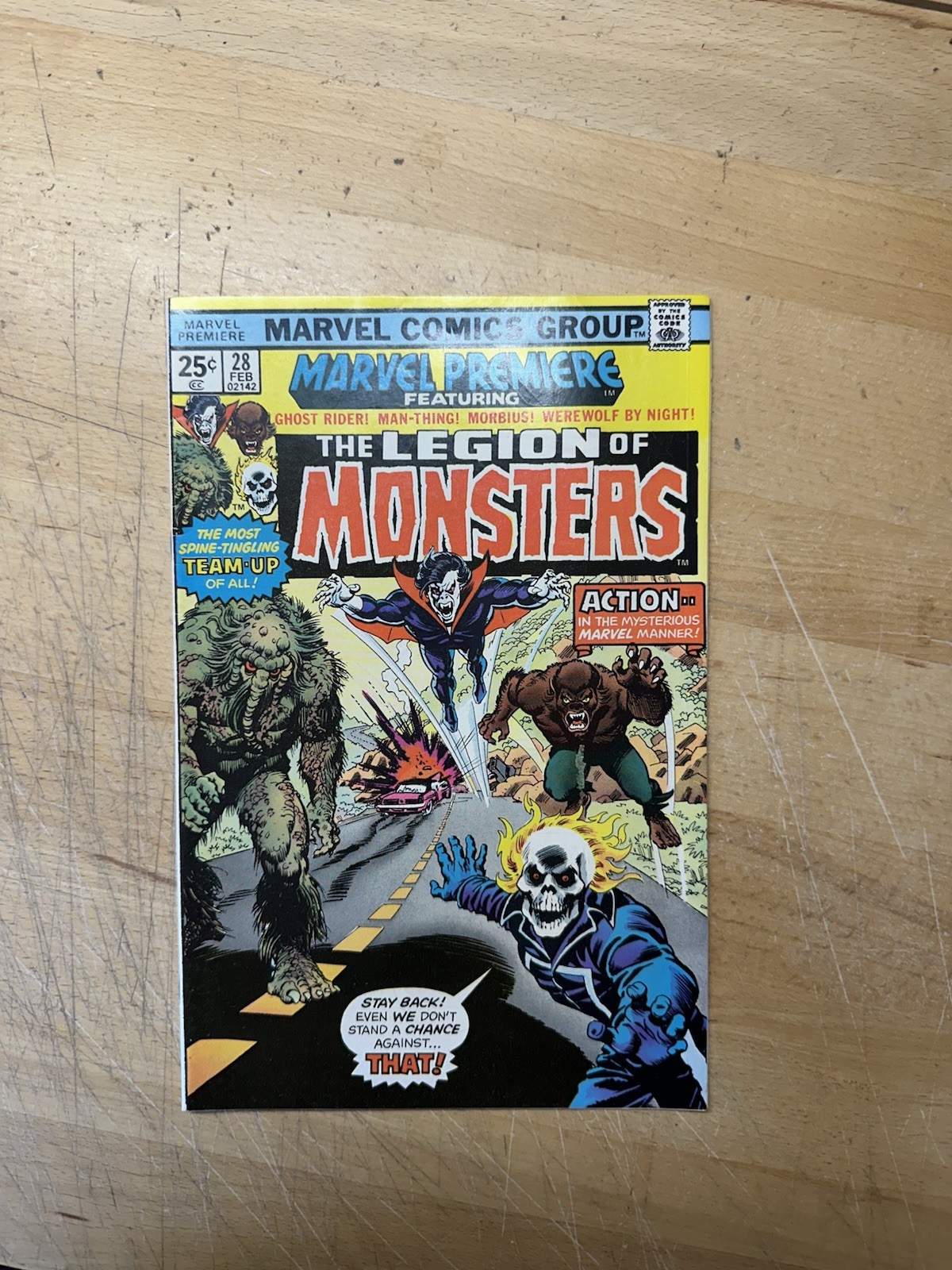 Marvel Premiere #28 Marvel 1976 1st Legion of Monsters Ghost Rider Morbius Key