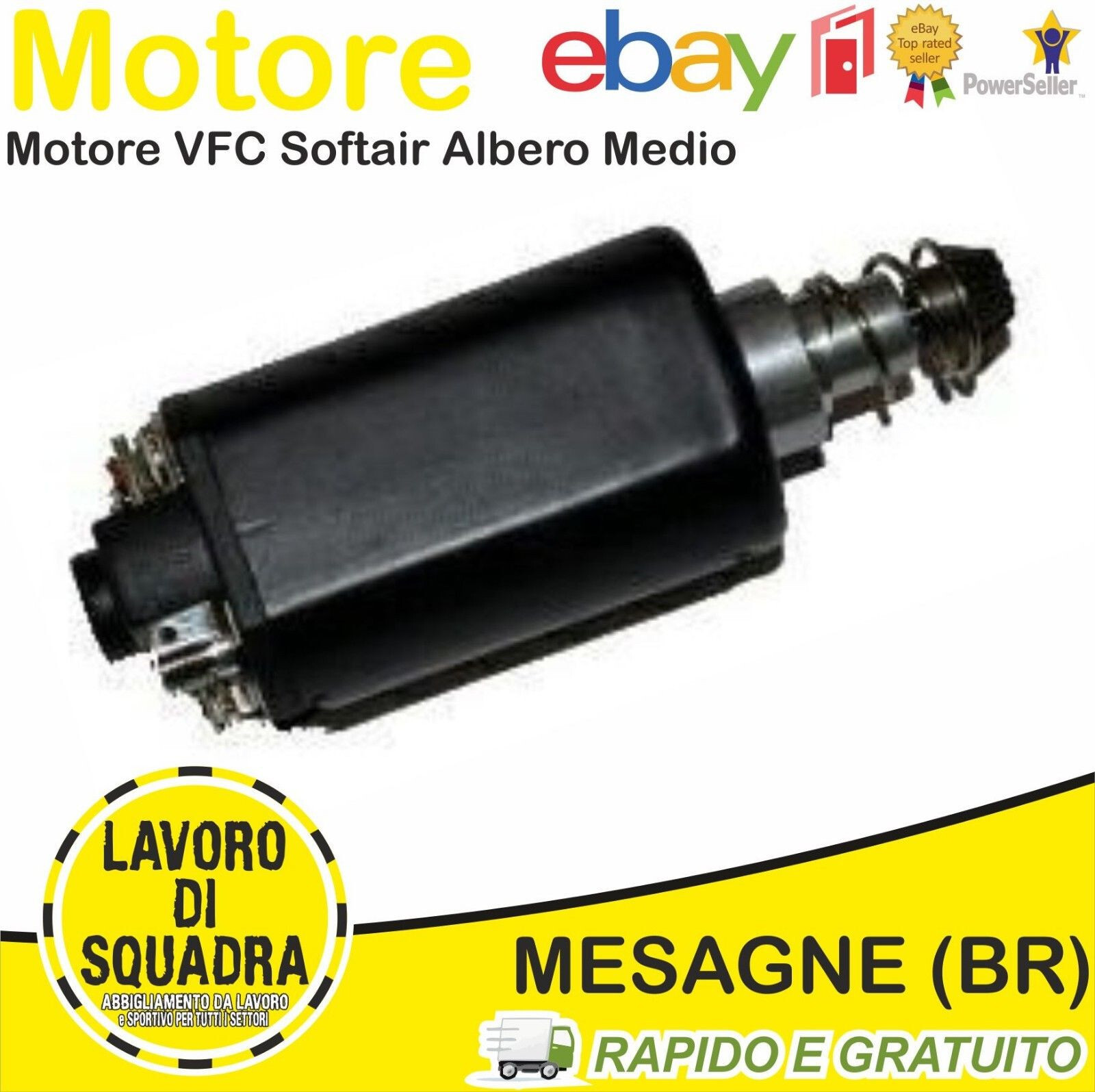 High Speed Motor Medium Shaft KAC PDW Airsoft - VFC