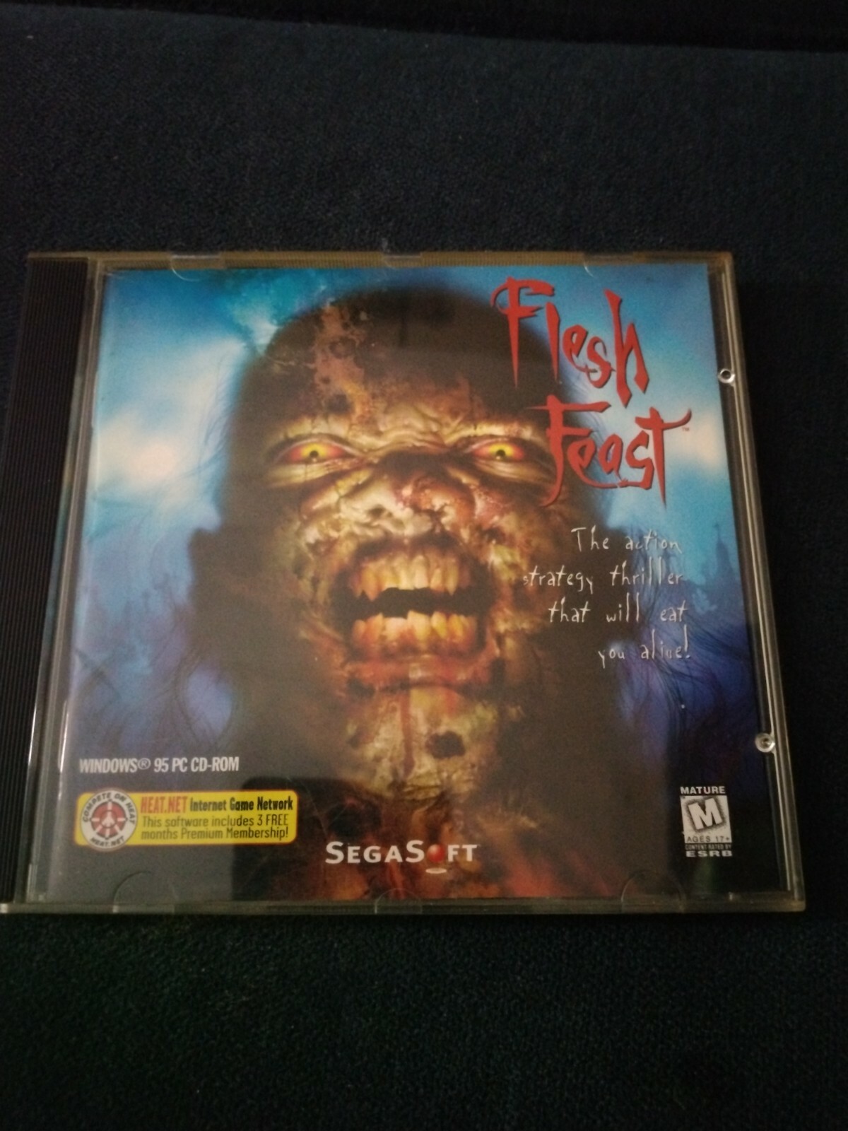 Flesh Feast (PC CD-ROM, 1997) SegaSoft CIB.