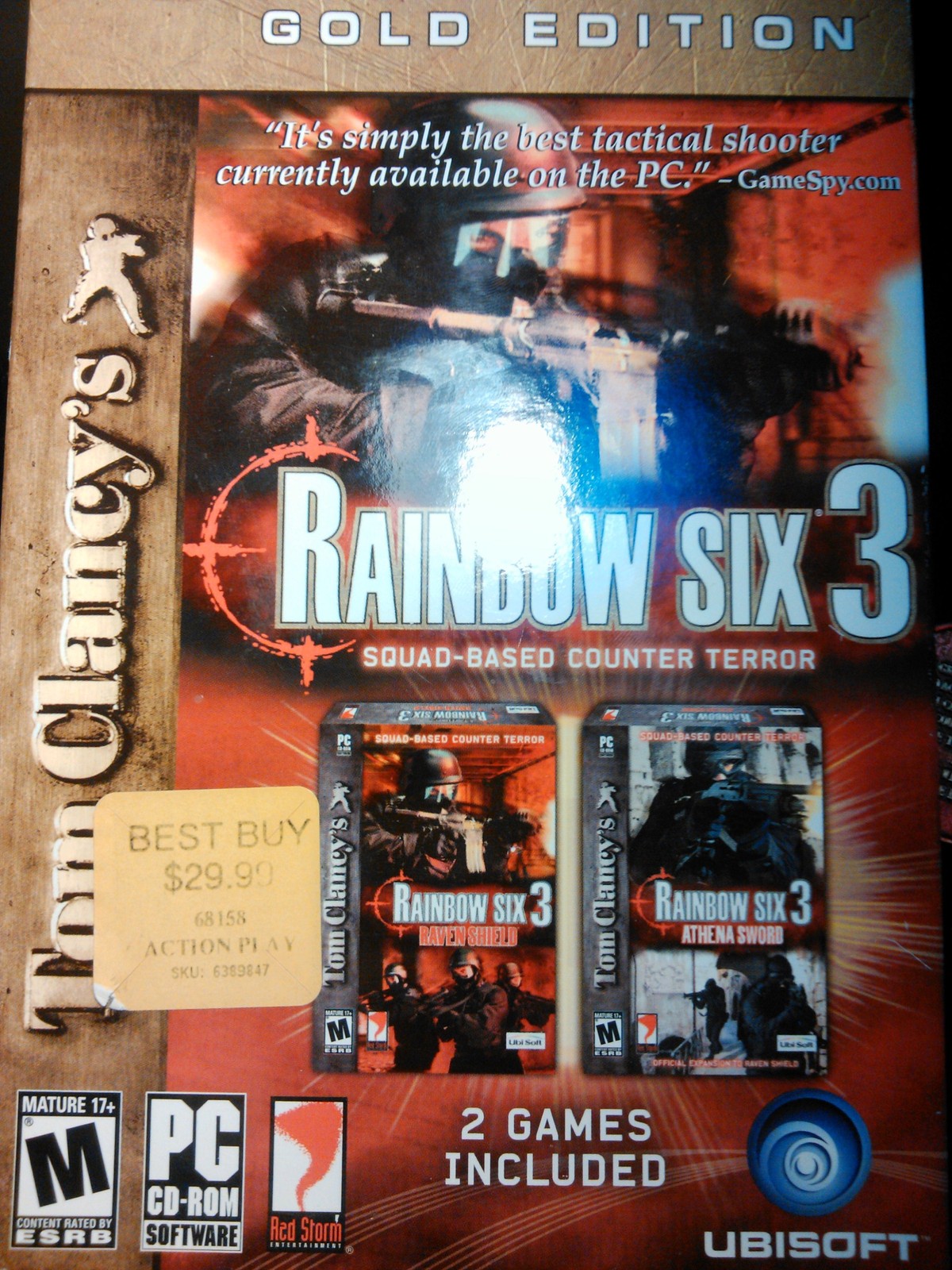 Tom Clancy's Rainbow Six 3: Raven Shield / Athena Sword - Gold Edition