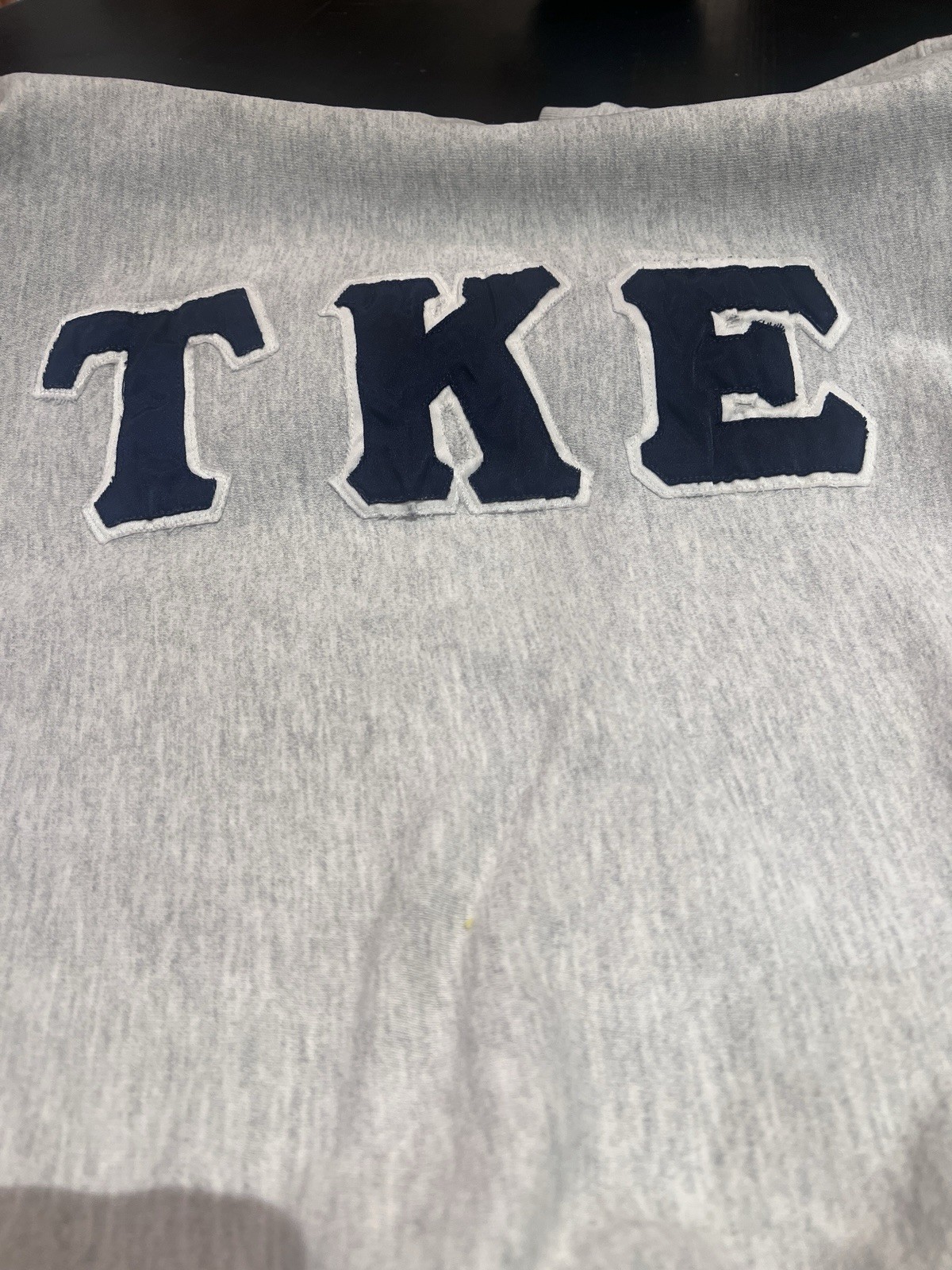 TKE Tau Kappa Epsilon Heavyweight Vntg Rugged Sweats Brand Made In America Crew