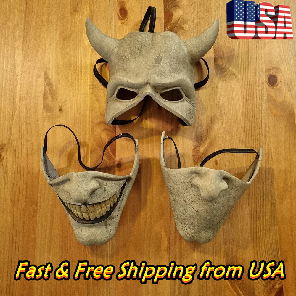 Halloween Cosplay The Black Phone Costume Mask The Grabber Mask Horror Movie
