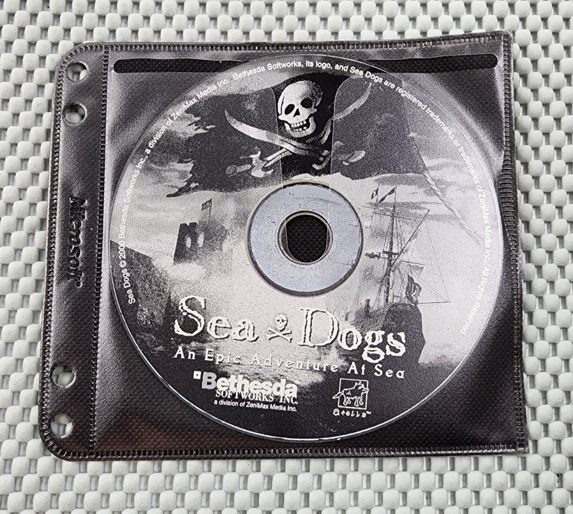 Sea Dogs (PC CD-ROM Game, 2000) Bethesda Disc Only