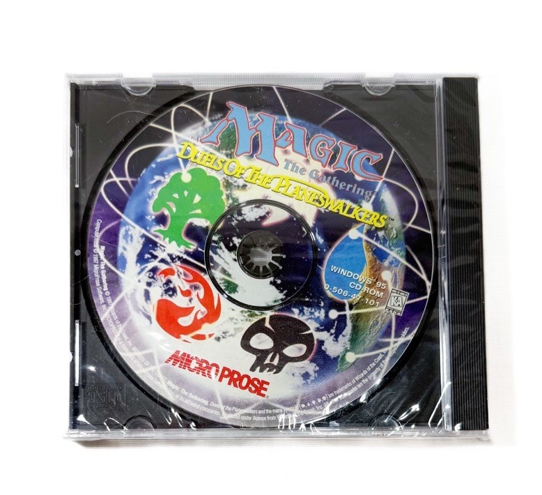 RARE Sealed NEW Disc Only Magic: The Gathering Duels of the Planeswalkers 1997