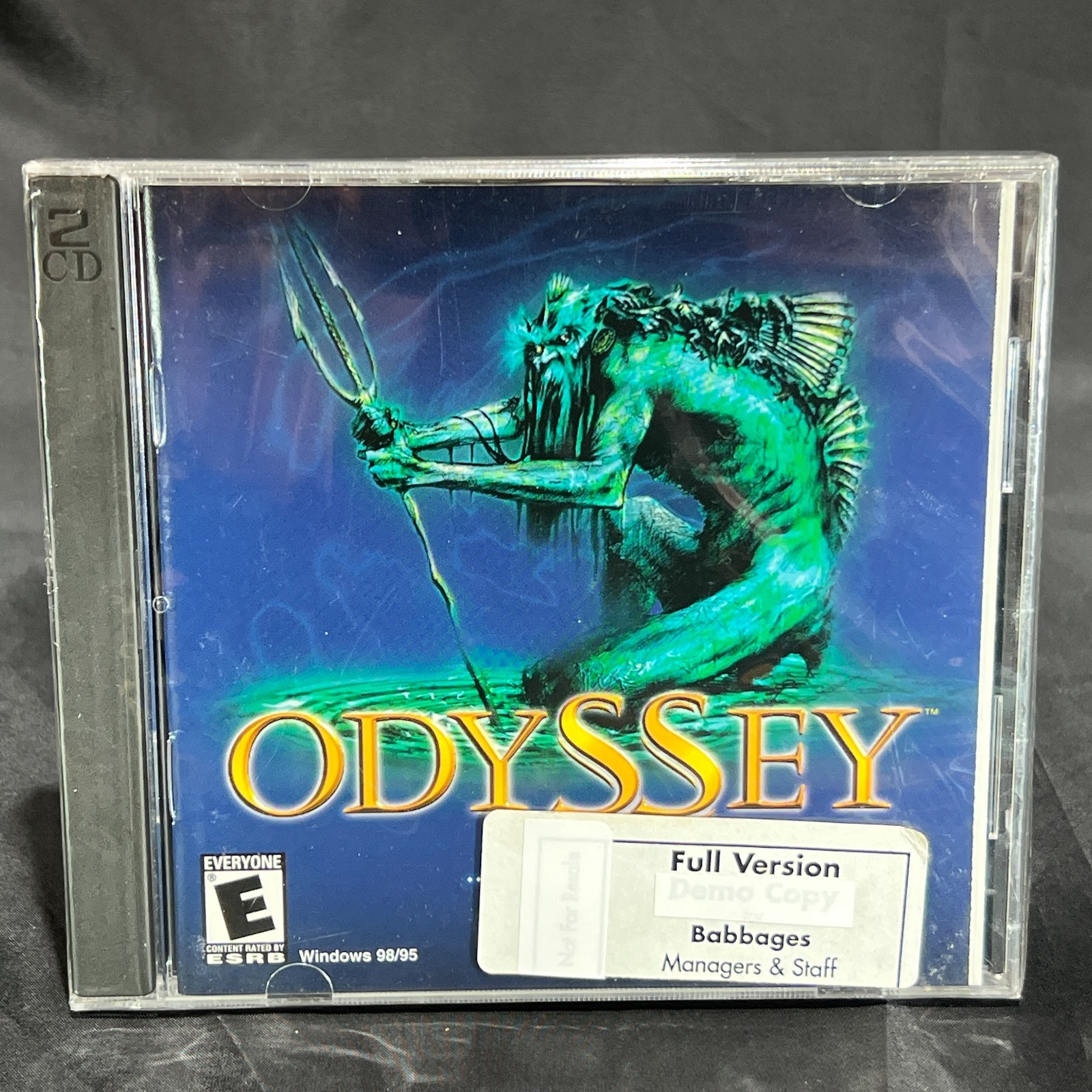 Odyssey The Search for Ulysses Vintage 2000 Sealed PC Game WIN 95 / 98 Cd-Rom