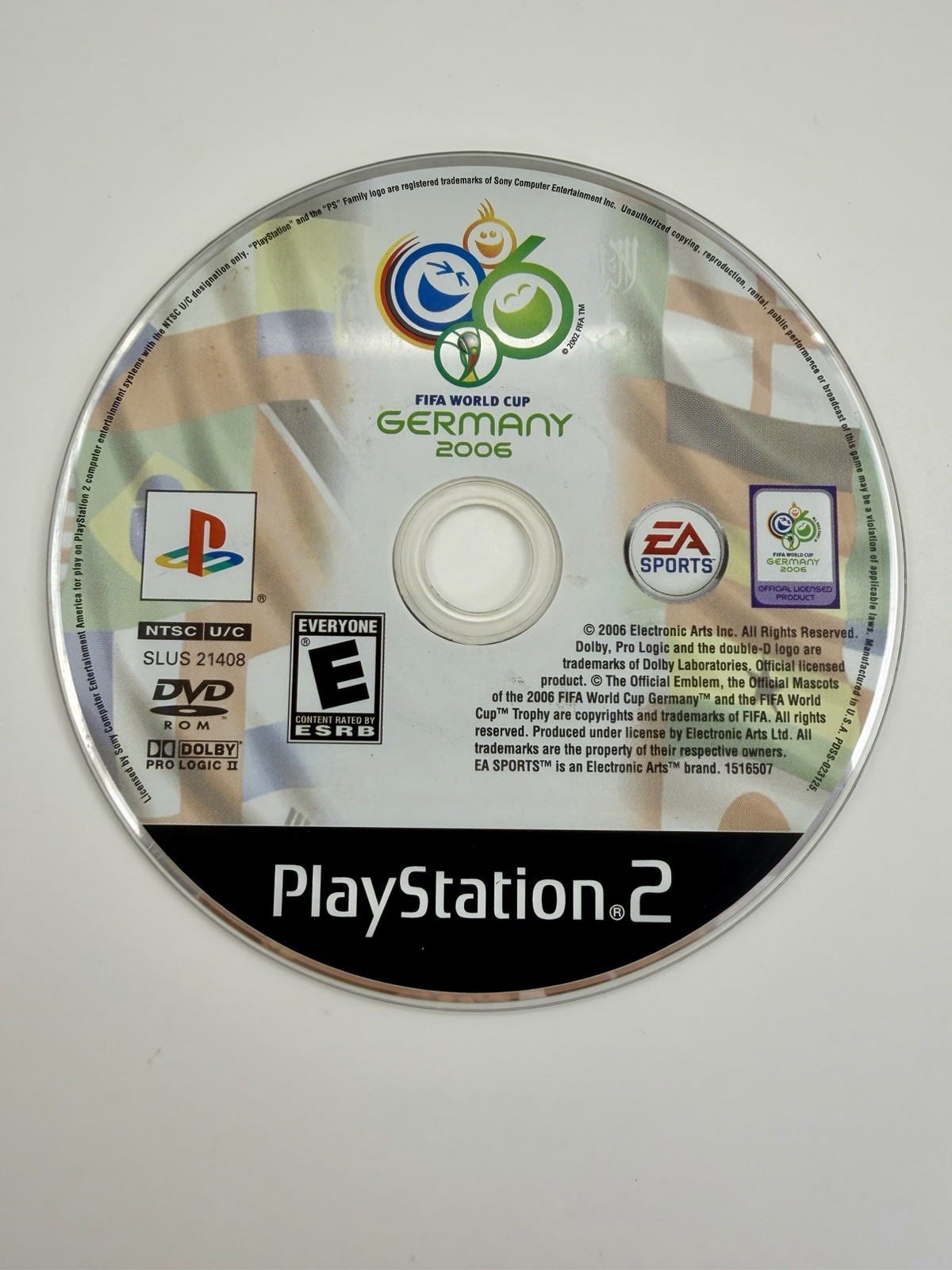 2006 FIFA World Cup Germany - PLAYSTATION 2 (DISC ONLY / TESTED / NO TRACKING)