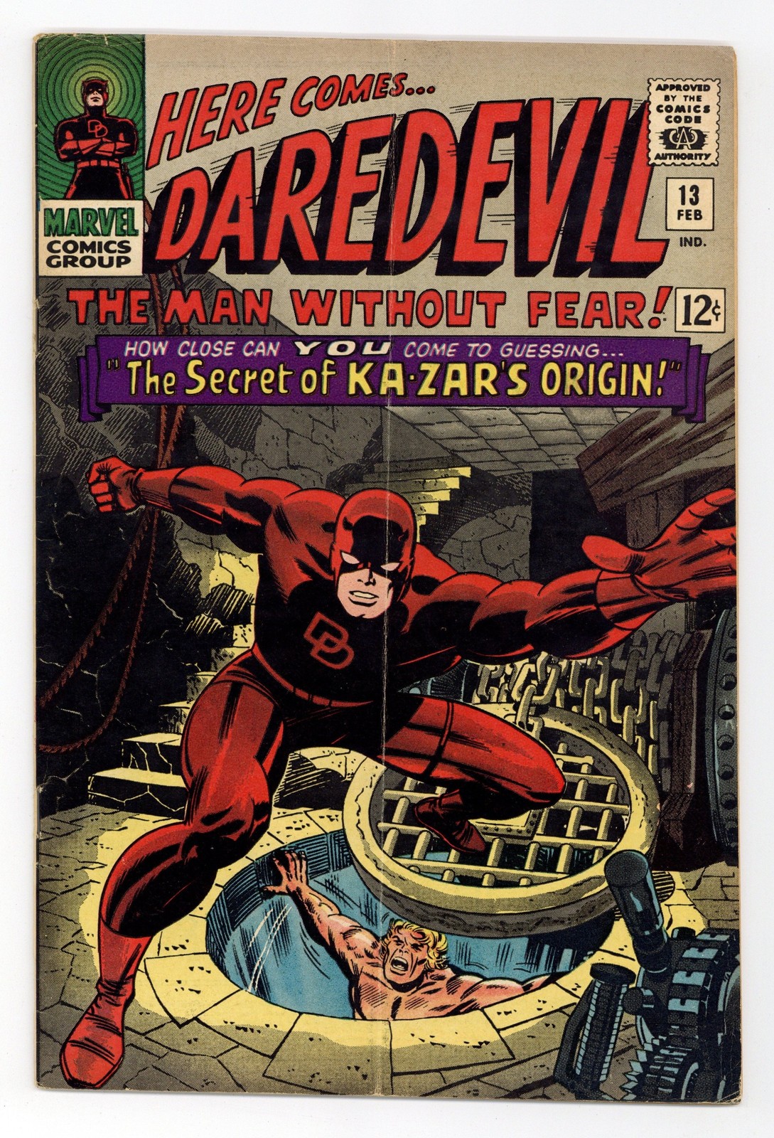 Daredevil #13 GD/VG 3.0 1966