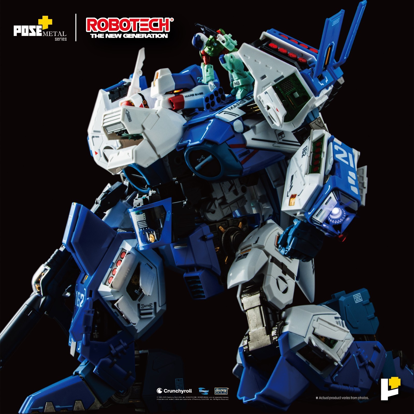Robotech POSE+ Metal Series MOSPEADA 1/28 AFC-01H LEGIOSS ETA Alpha Fighter NEW
