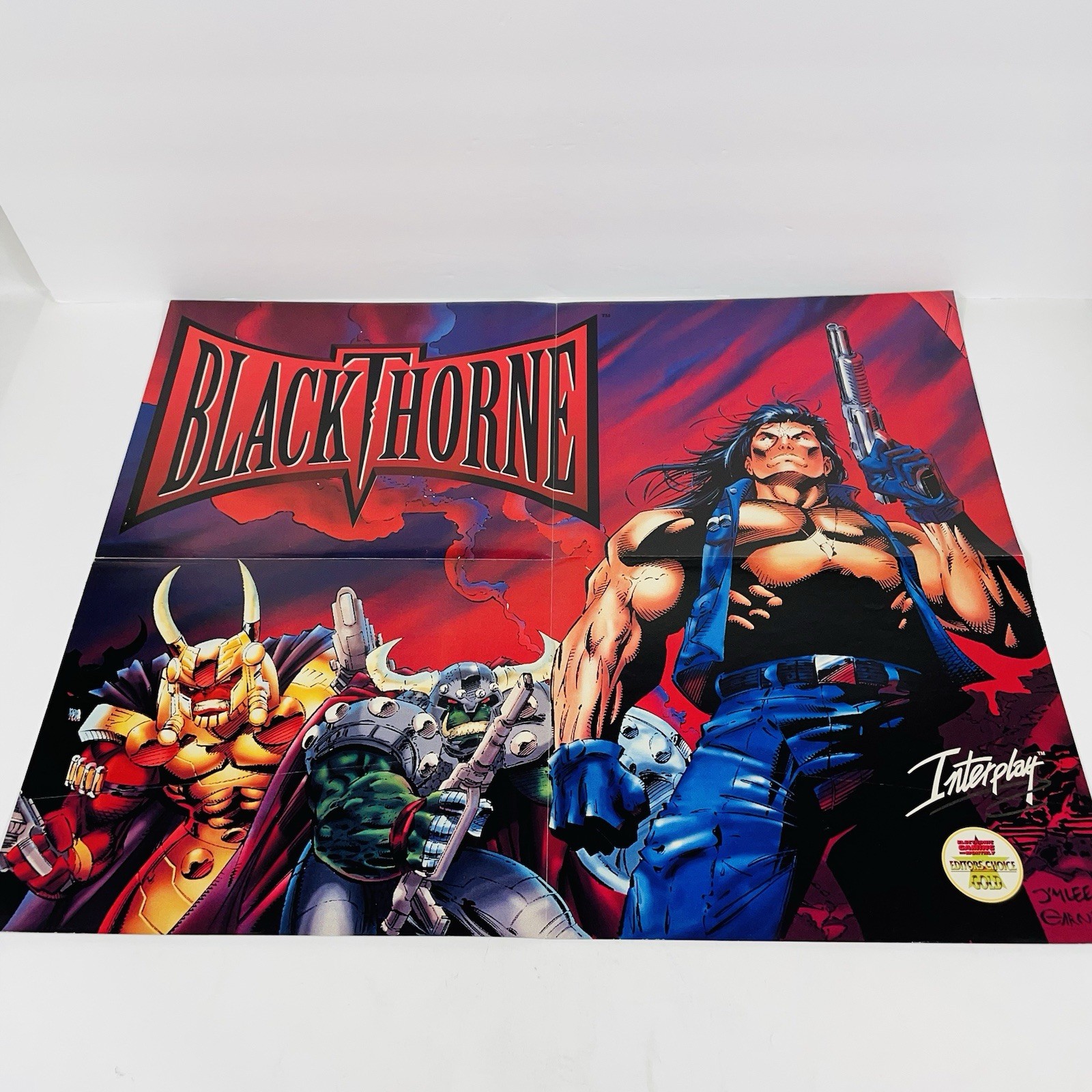 Black Thorne Electronic Gaming Monthly Poster 1994