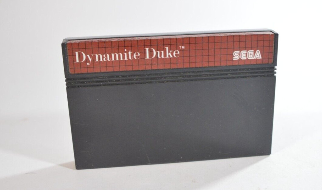 Dynamite Duke Master System Sega Game retrogaming PAL original authentic