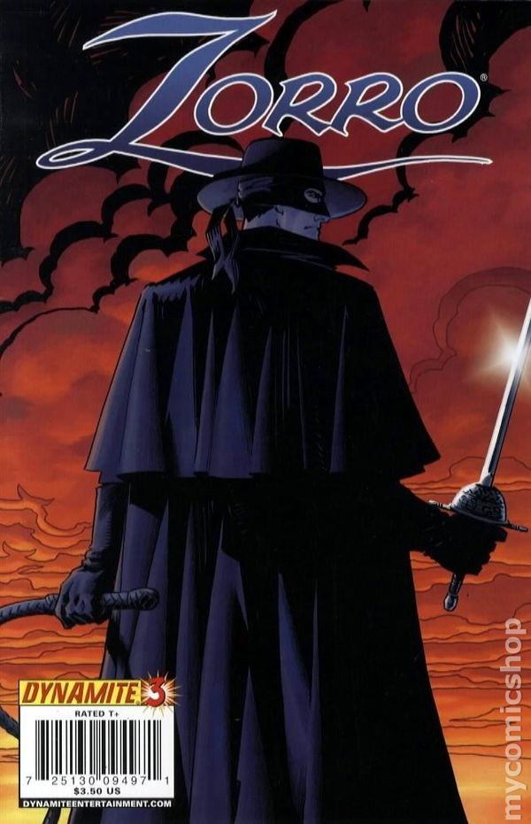 Zorro #3A VG 2008 Stock Image Low Grade
