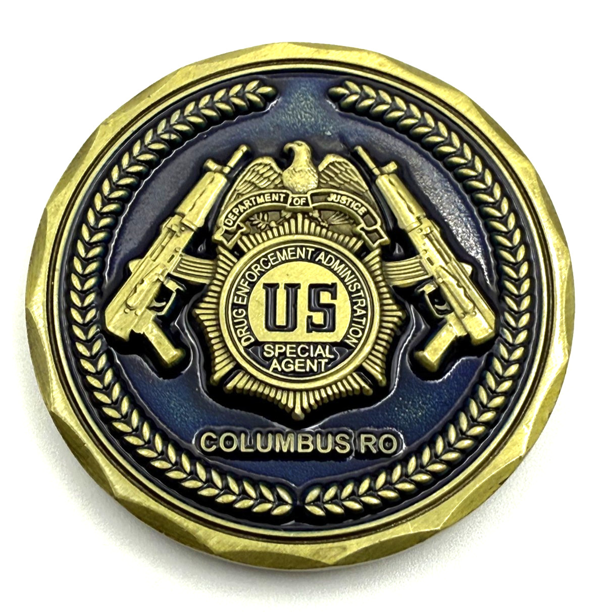 G13 DEA Columbus Office Drugs Narcotics Federal Police Challenge Coin