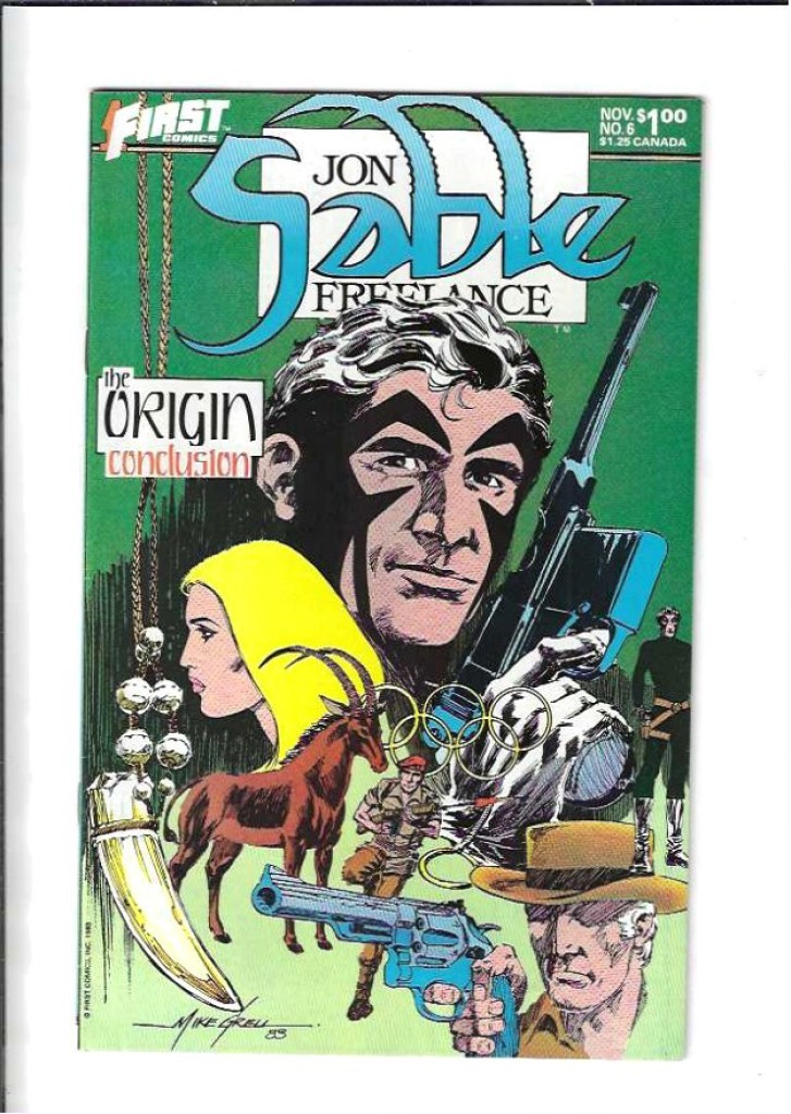 Jon Sable, Freelance #1-6 Complete Start (1983) VF/NM Mike Grell (READ DESC)