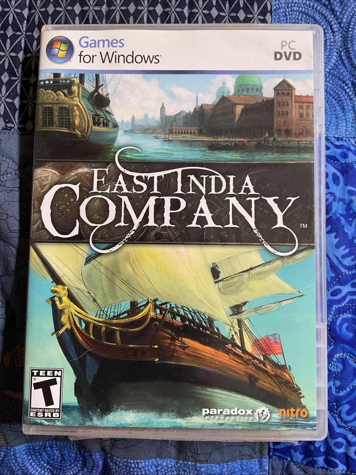 East India Company PC DVD-ROM 2009 Business Tycoon Naval Battles