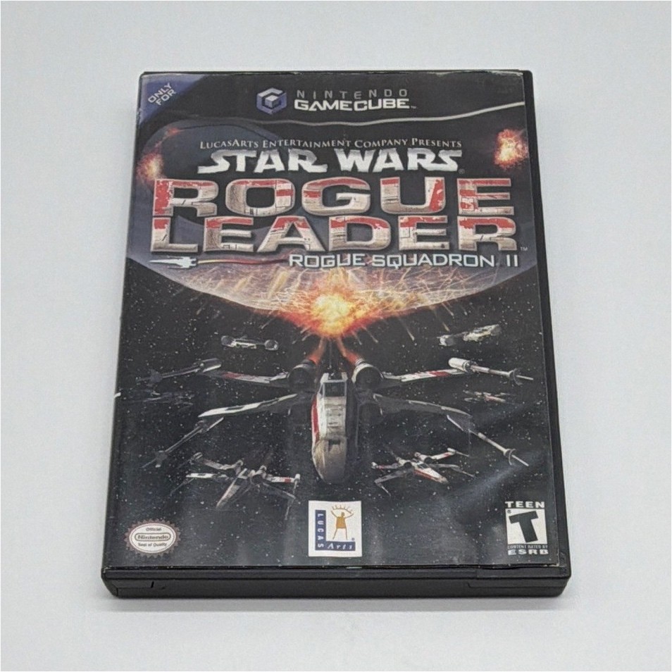 Star Wars Rogue Leader: Rogue Squadron II GameCube w/ Manual T NTSC-U/C 2001