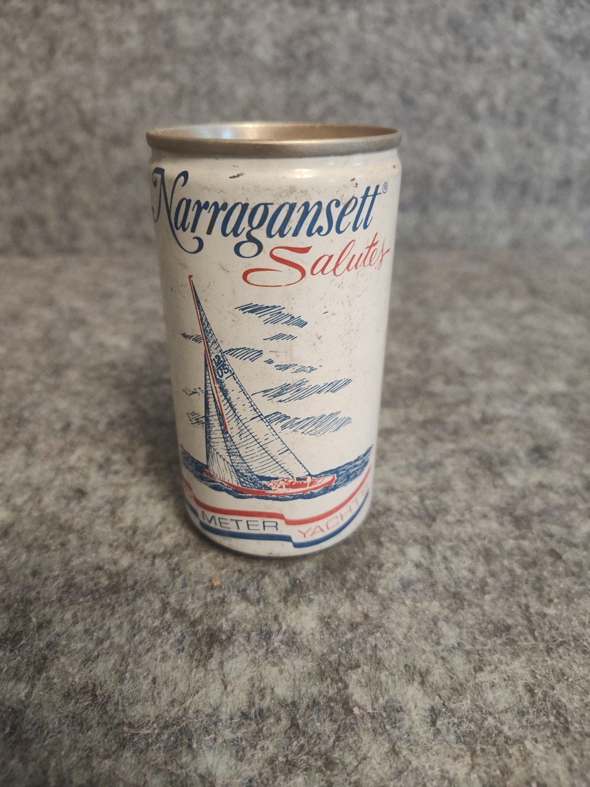 Vintage Narragansett Salute 12 Meter Yacht Pull Tab Beer Can