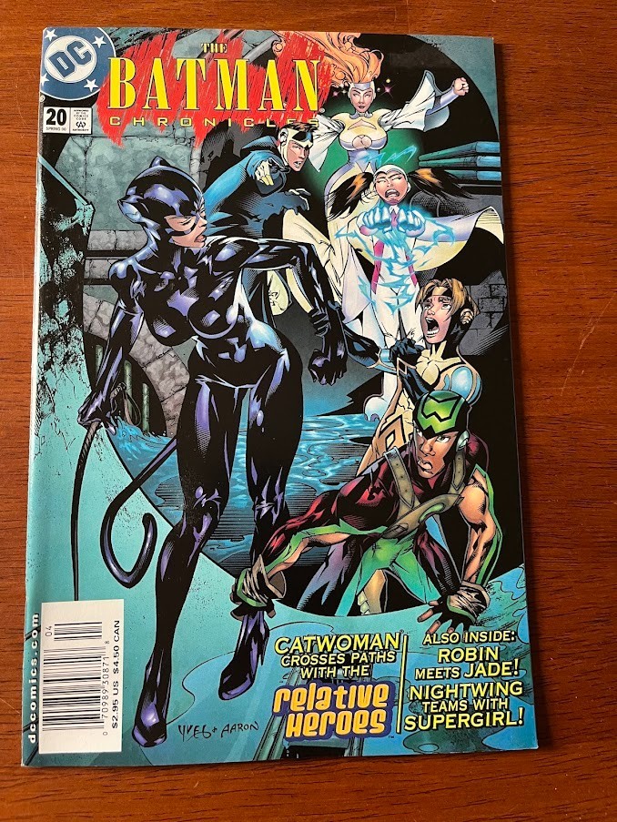 BATMAN CHRONICLES # 20 VF/NM NEWSSTAND DC COMICS 2000 CATWOMAN RELATIVE HEROES
