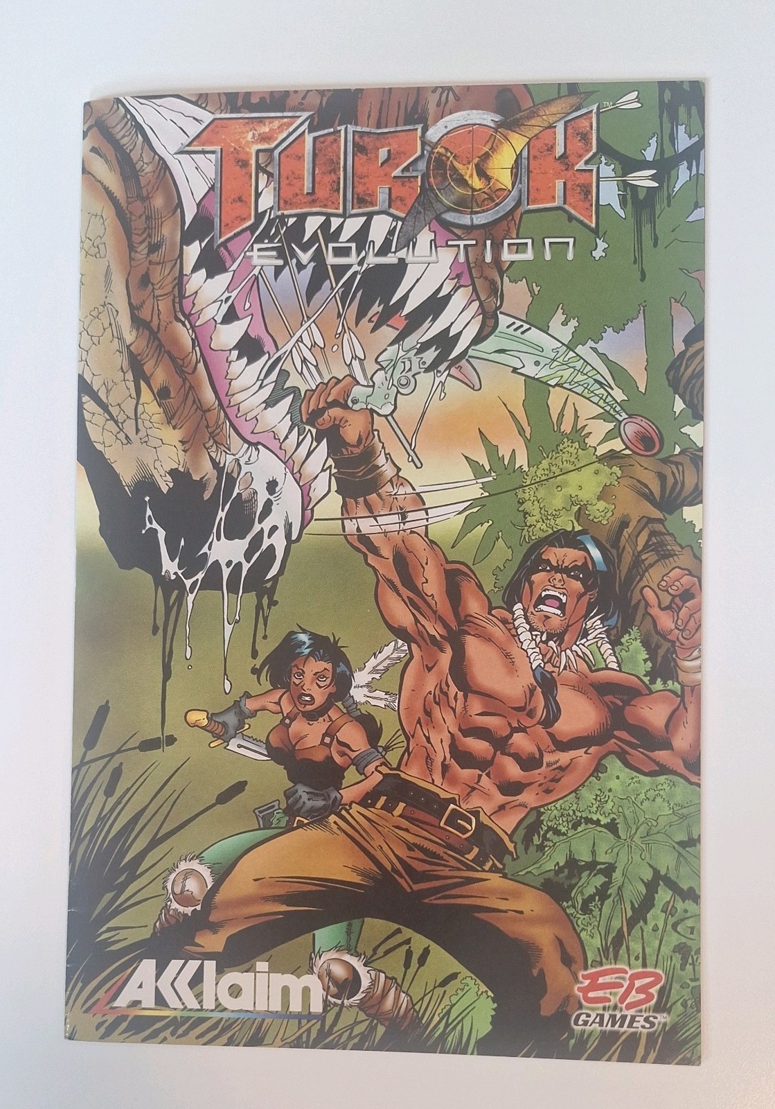 TUROK EVOLUTION rare EB Games Variant Mid to high grade with poster