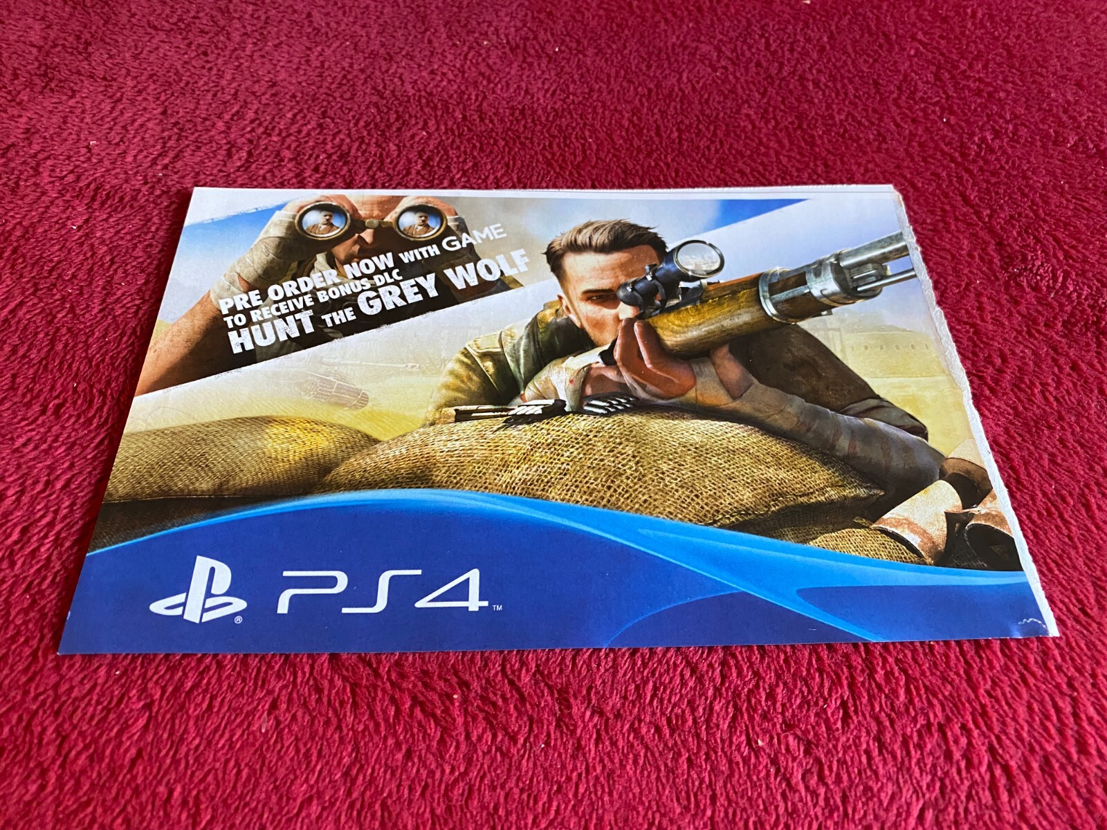 PAD65 GAME ADVERT 6X18 SNIPER ELITE III