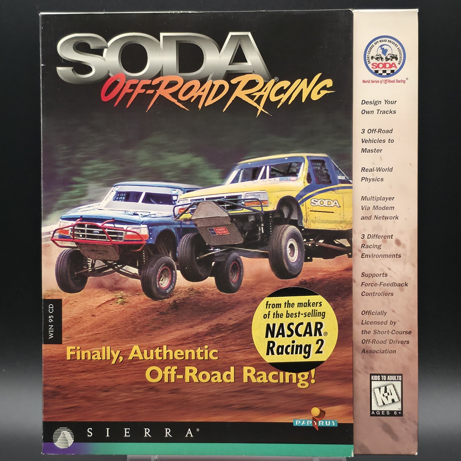 SODA Off-Road Racing, 1997, Big Box, New & Sealed