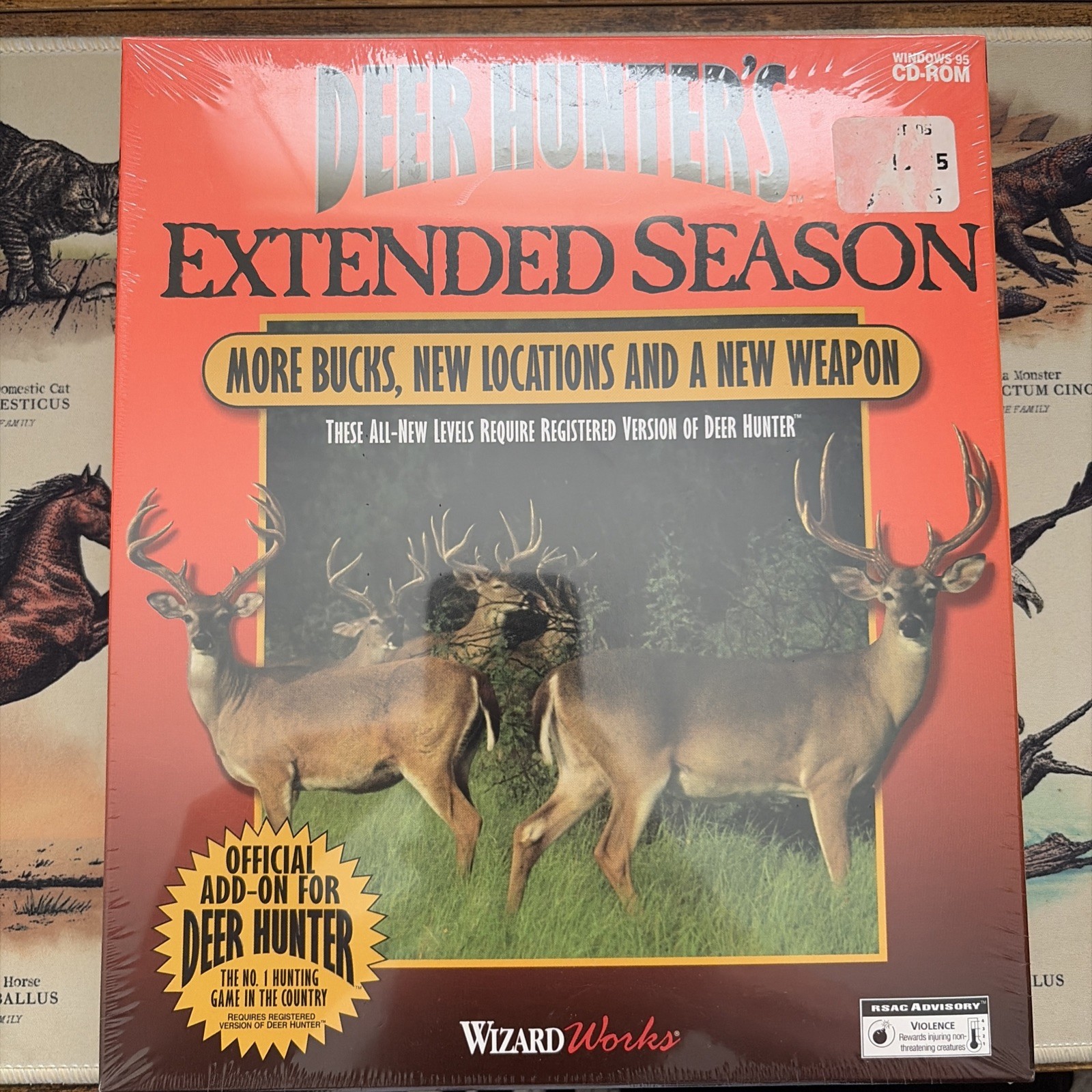 Deer Hunter’s Extended Season PC CD-Rom for Windows 95 Brand New