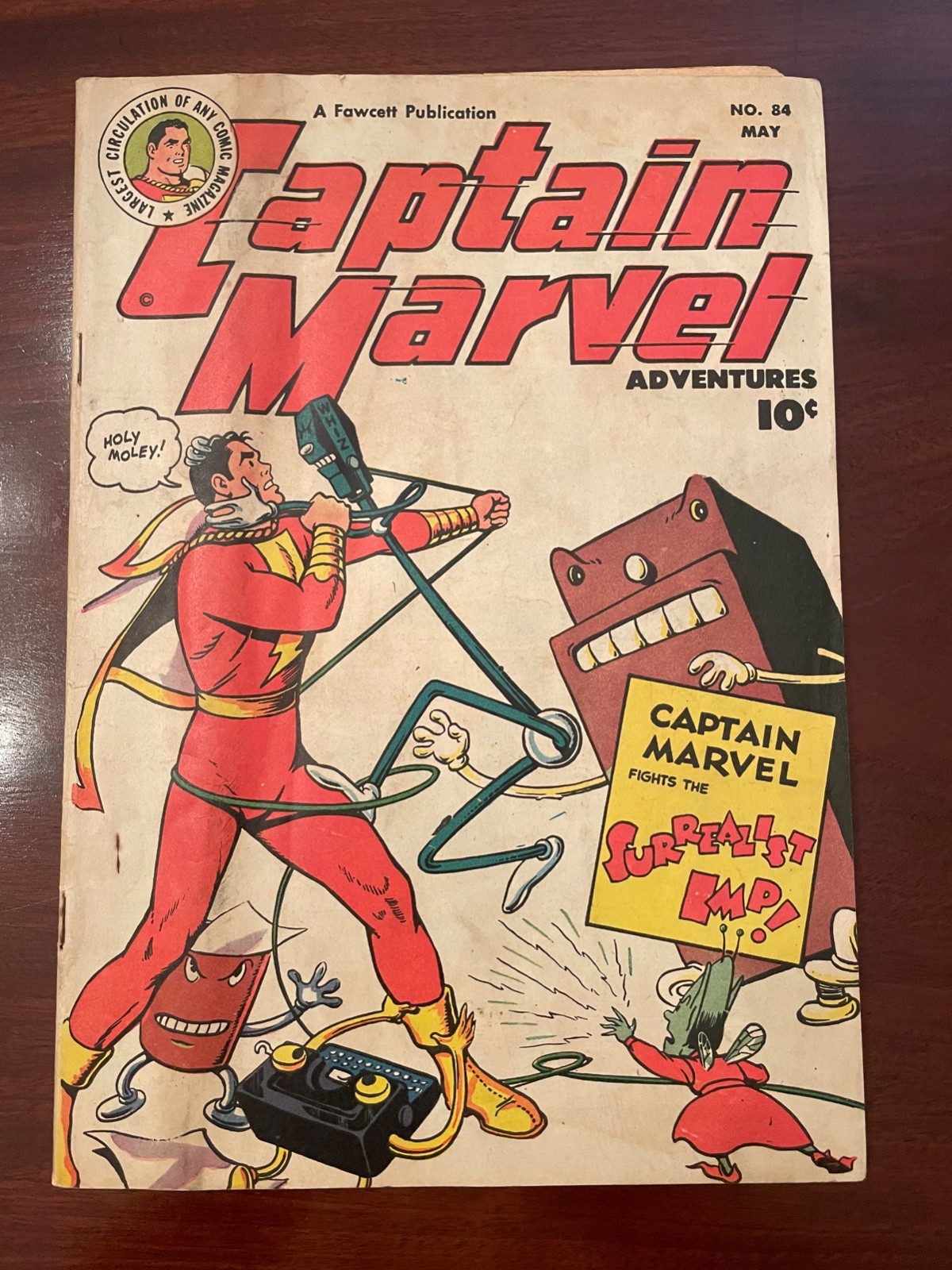 CAPTAIN MARVEL ADVENTURES #84 (1948) - Golden Age Comic - good condition
