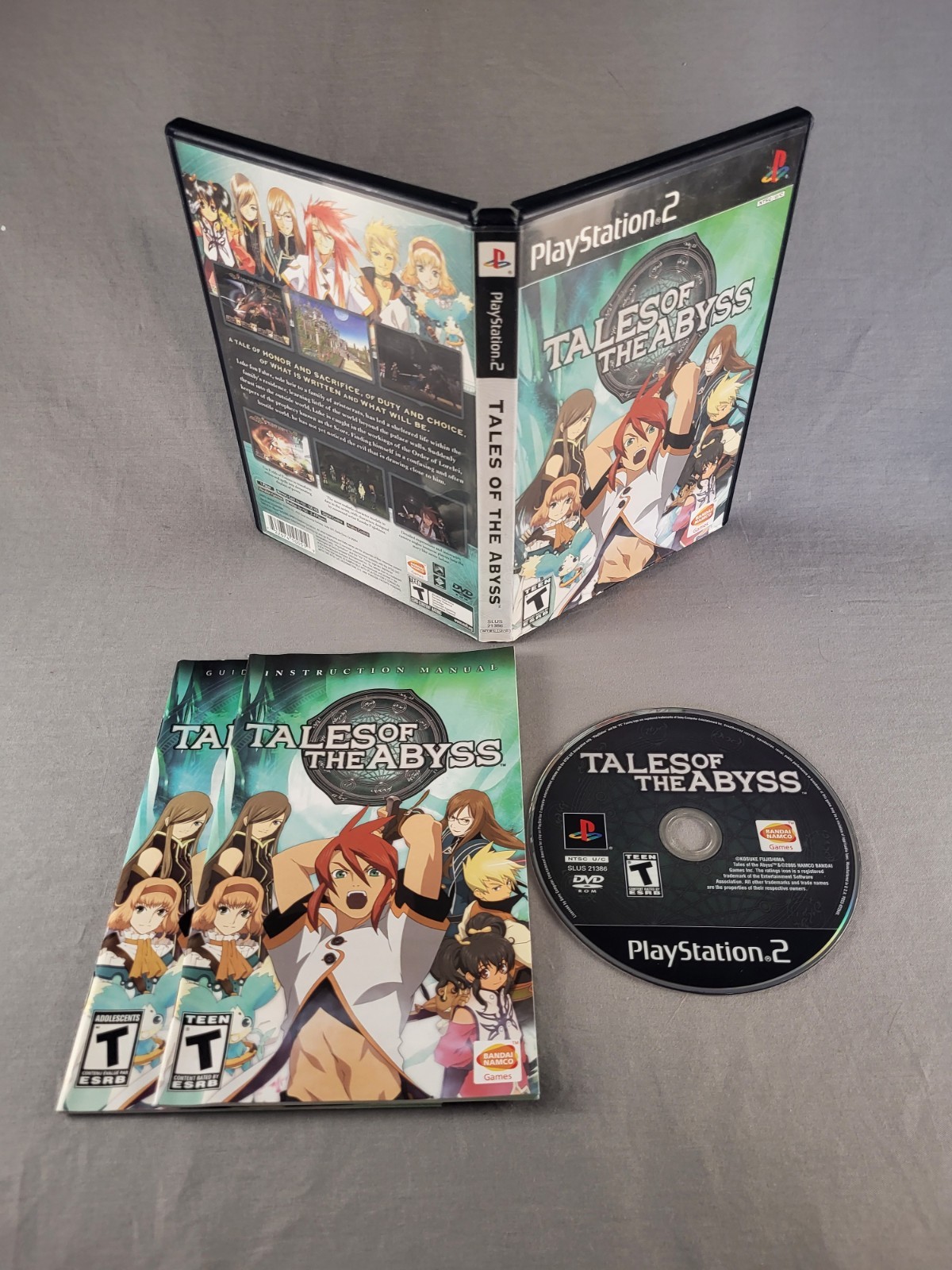 Tales of the Abyss, PS2, Complete, Authentic