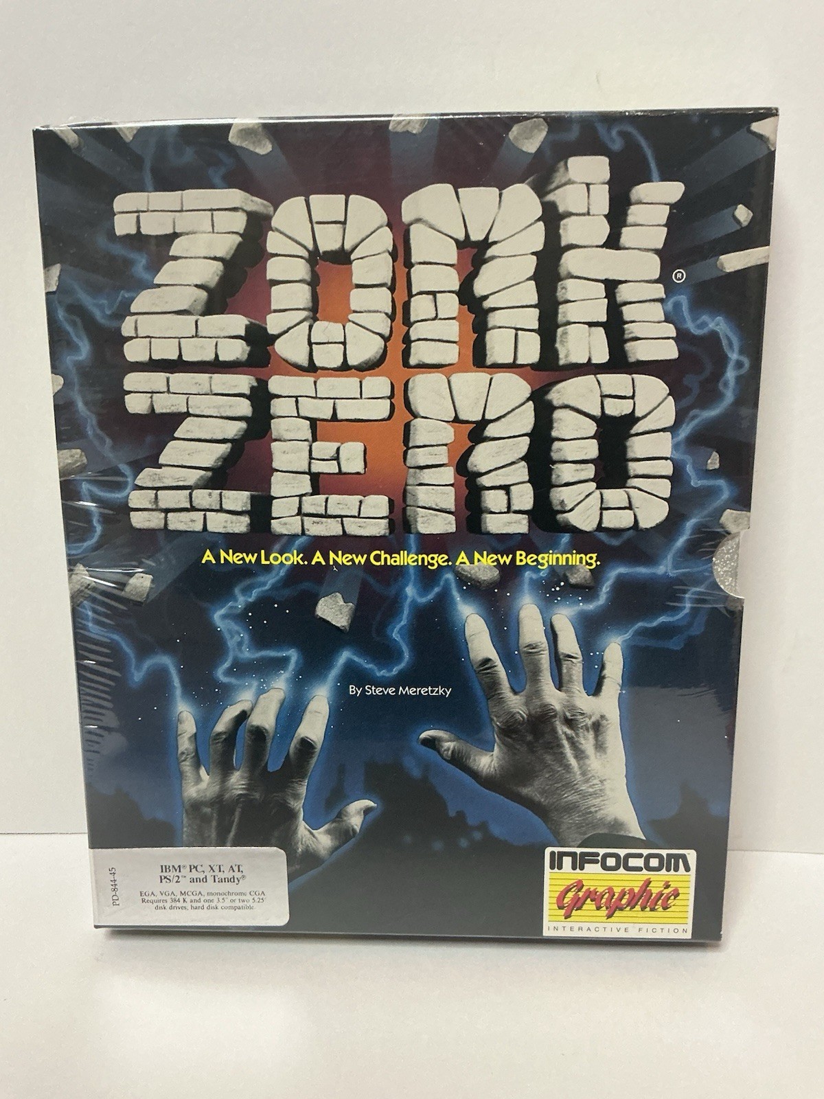 Vintage IBM PC RPG  Zork Zero INFOCOM 3.5 & 5.25 Inch Media NOS Sealed