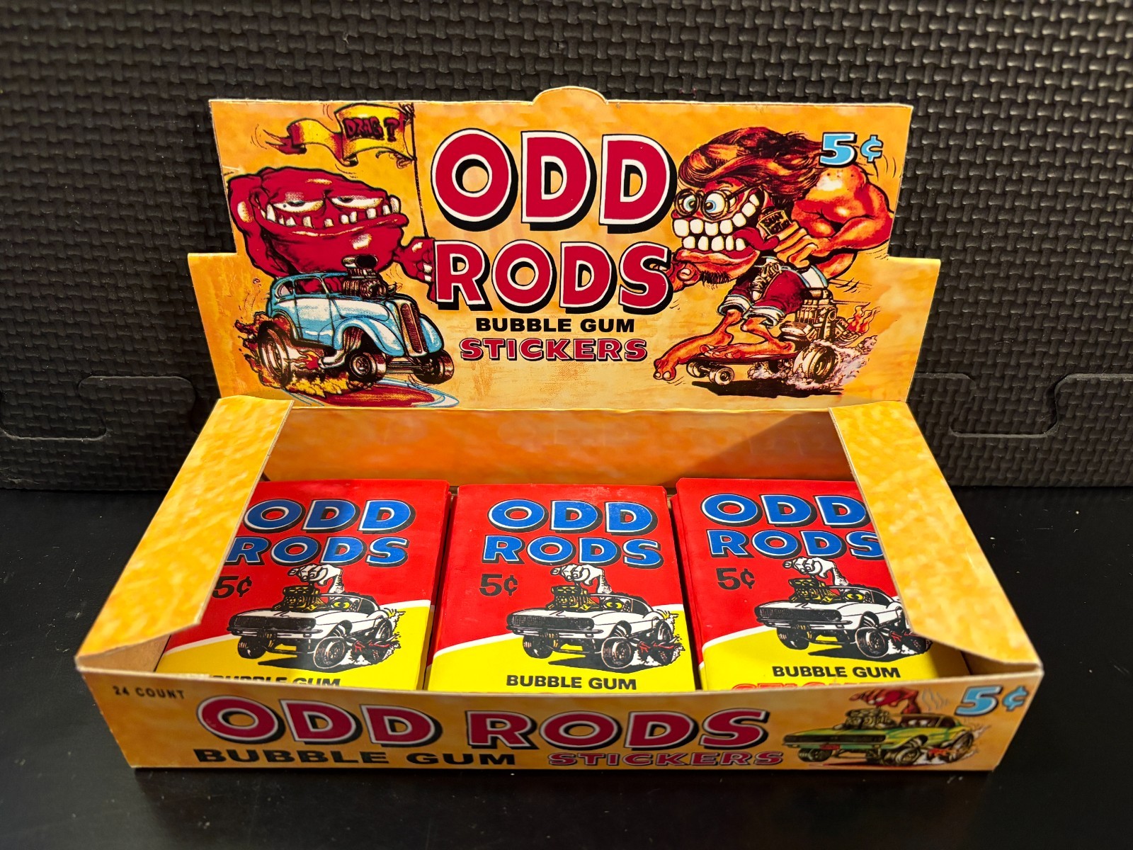 1969 Odd Rods - Empty custom design display box