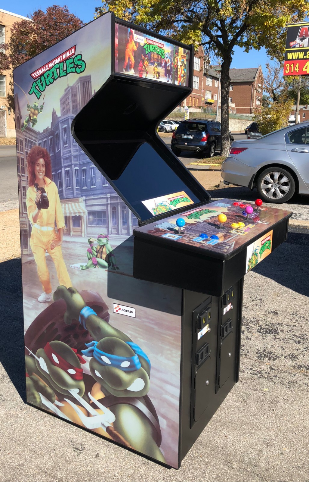 Konami Teenage Mutant Ninja Turtles Arcade Game (TMNT)-New 27