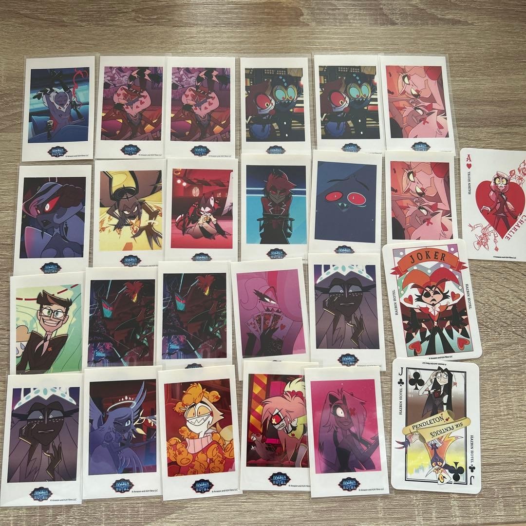 Hazbin Hotel Pop Up Photo Stickers 22 Plus 3 Bonus Set Collectible 15+