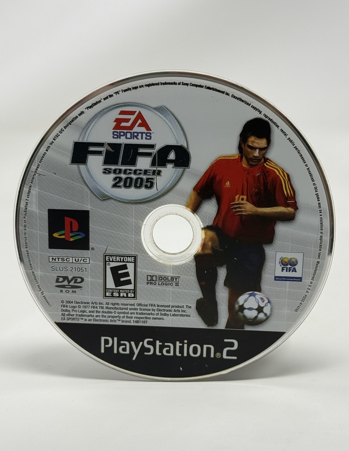 FIFA Soccer 2005 PS2 PlayStation 2 Pristine Disc Only Authentic Tested And Works