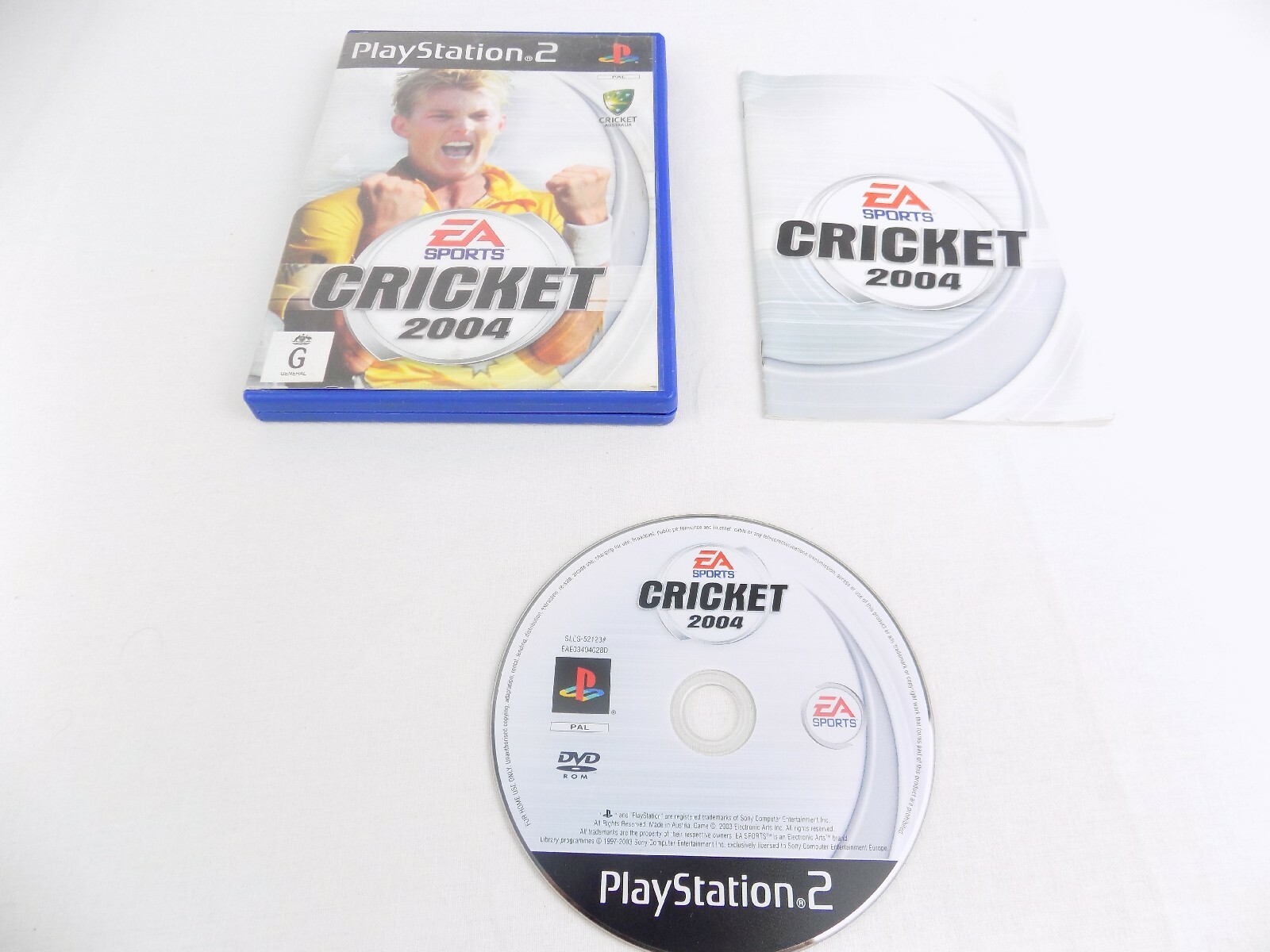 Mint Disc Playstation 2 Ps2 Cricket 2004