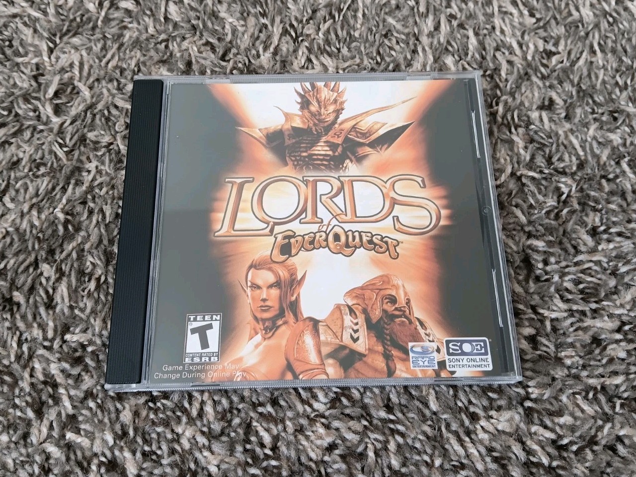 Lords Of EverQuest (PC CD-ROM 2003) Action Strategy RPG Video Game Windows