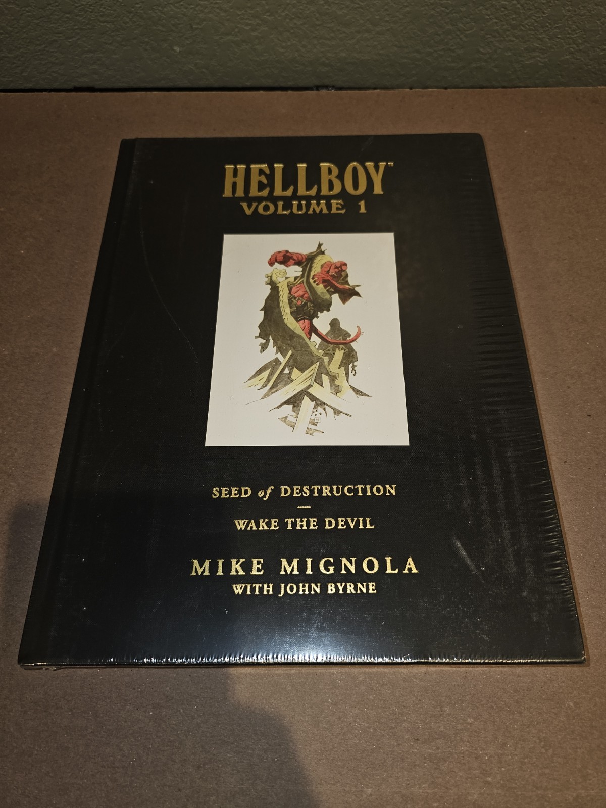 Hellboy Library Edition, Volume 1: Seed of Destruction and Wake the Devil