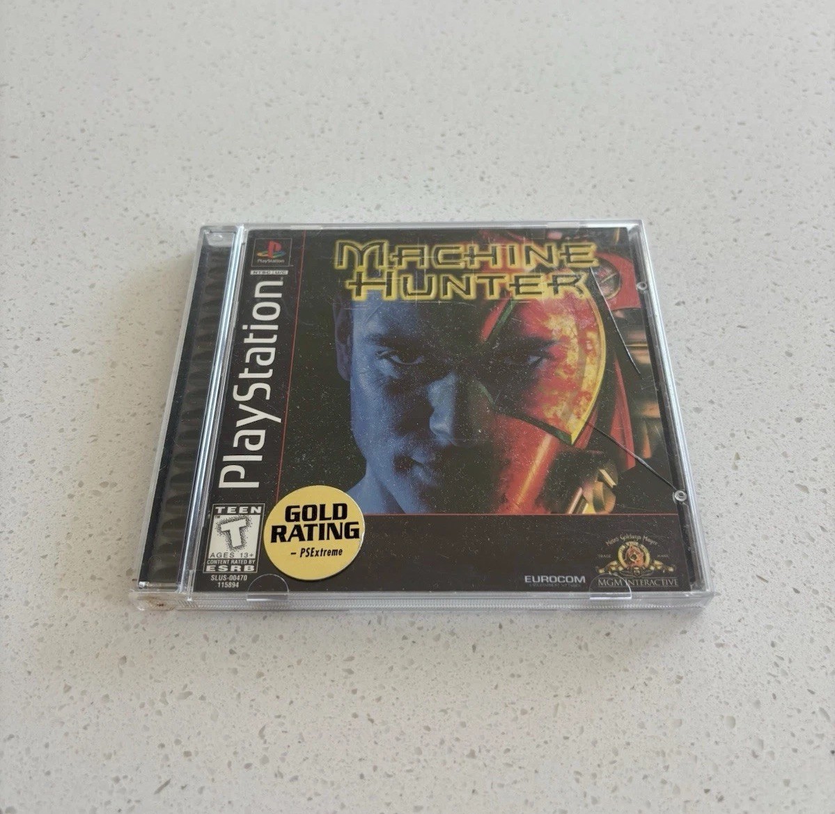 Machine Hunter (Sony PlayStation 1, 1997) PS1 - Complete CIB - Tested
