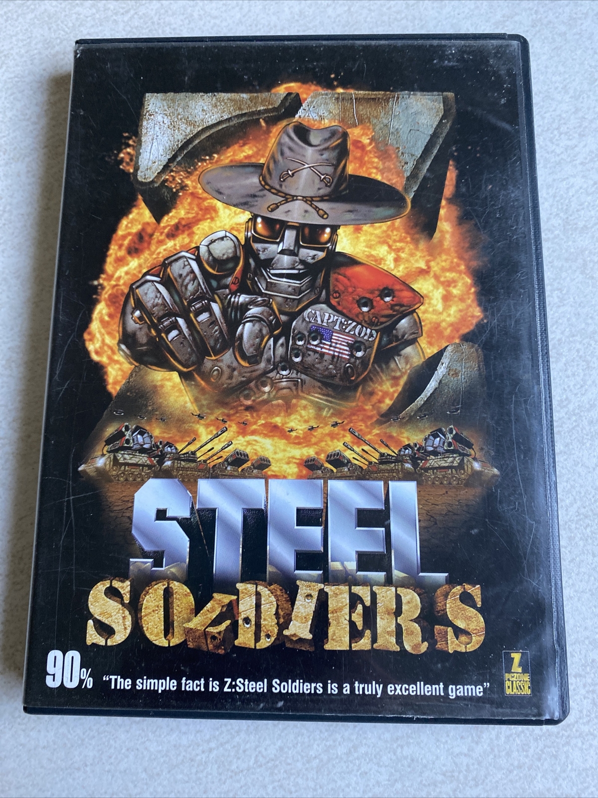 Z : Steel Soldiers - Retro PC Game - With Manual