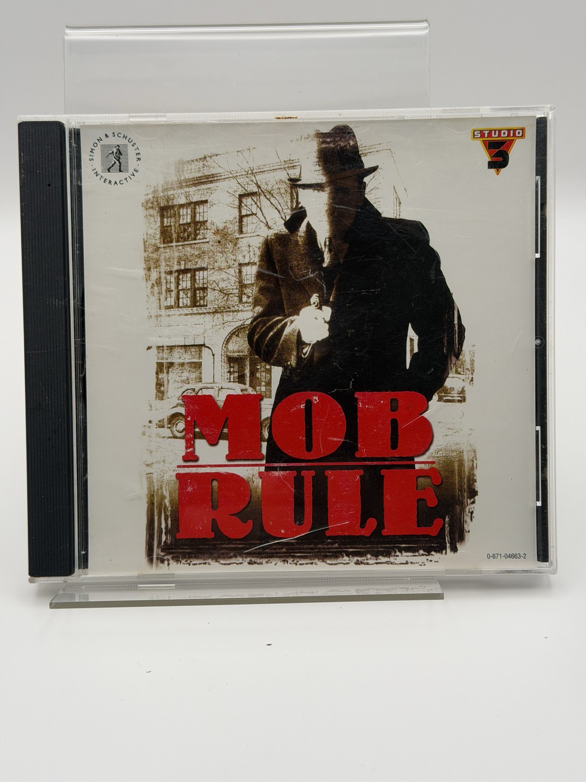 Mob Rule PC Game (1999) Simon & Schuster Interactive Windows 95/98 CD